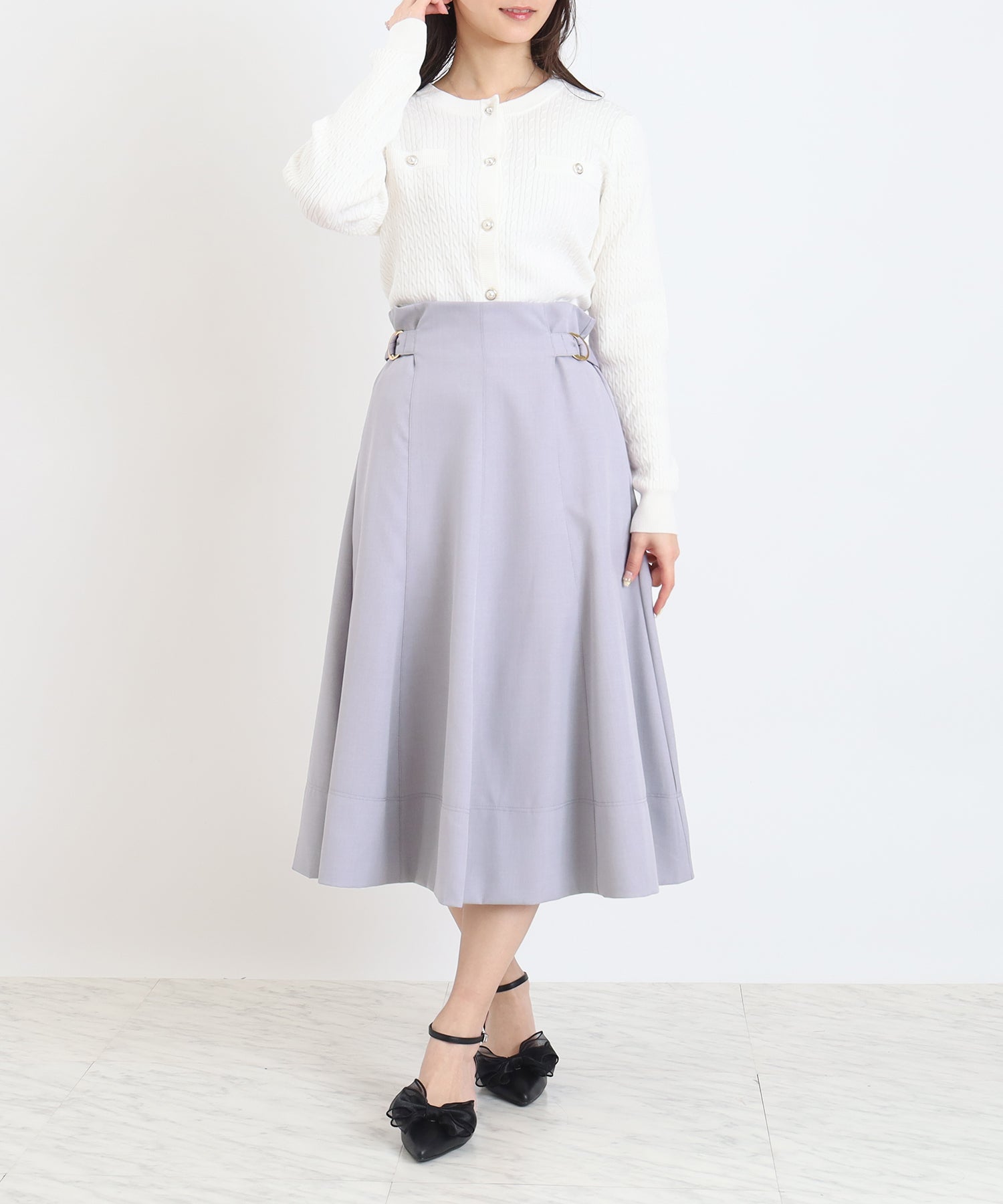 ラベンダー model:160 着用サイズ:M