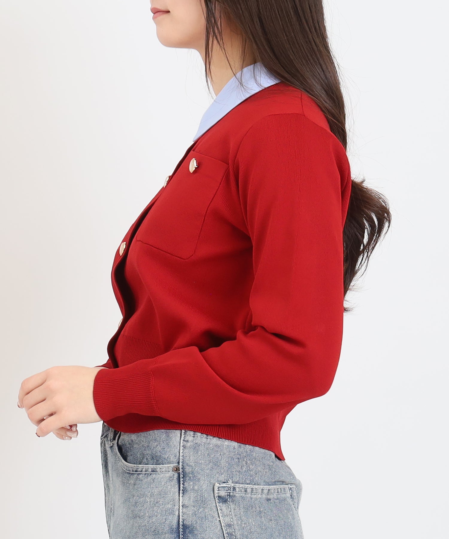 レッド model:160 着用サイズ:M