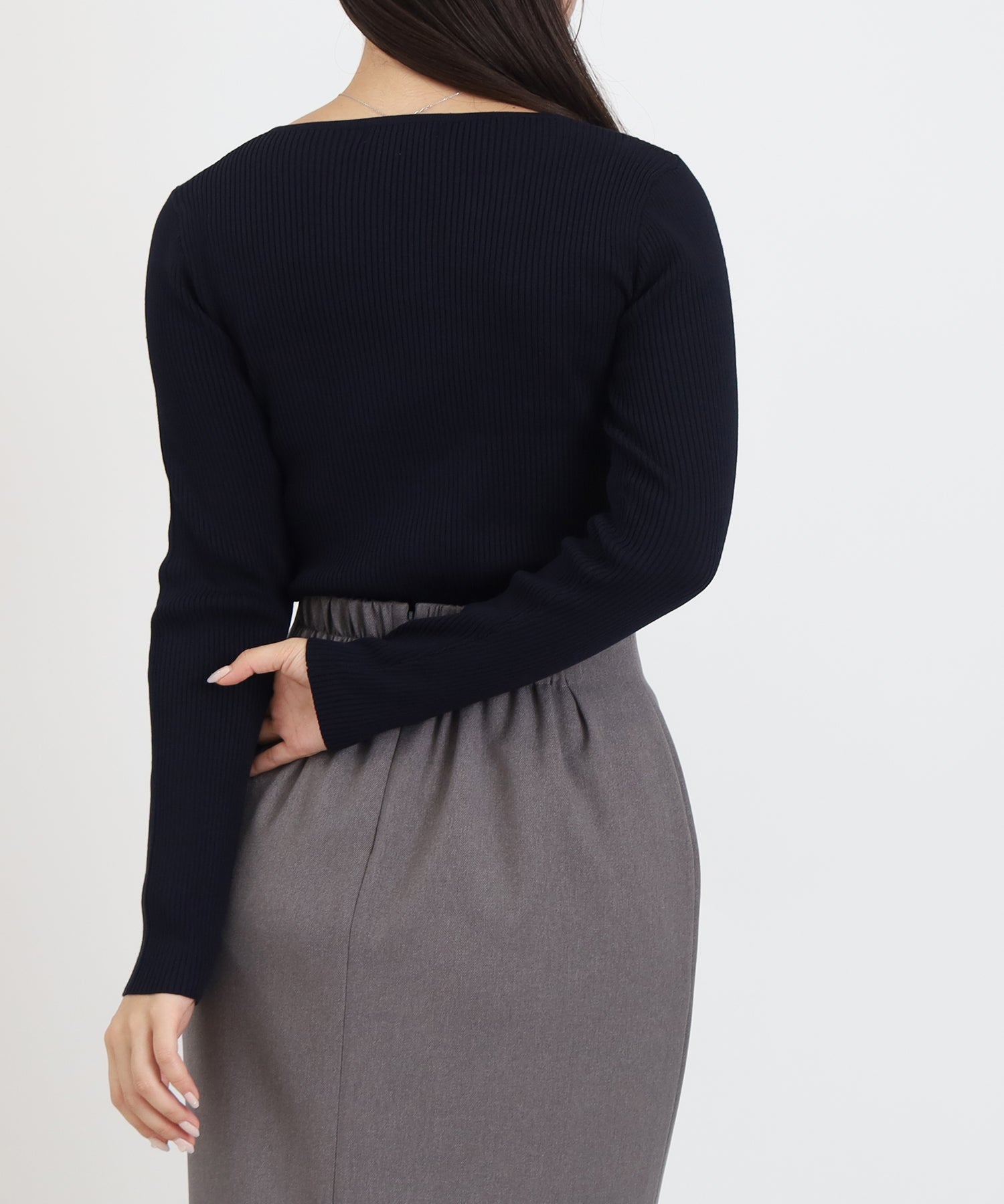 ネイビー model:160 着用サイズ:M