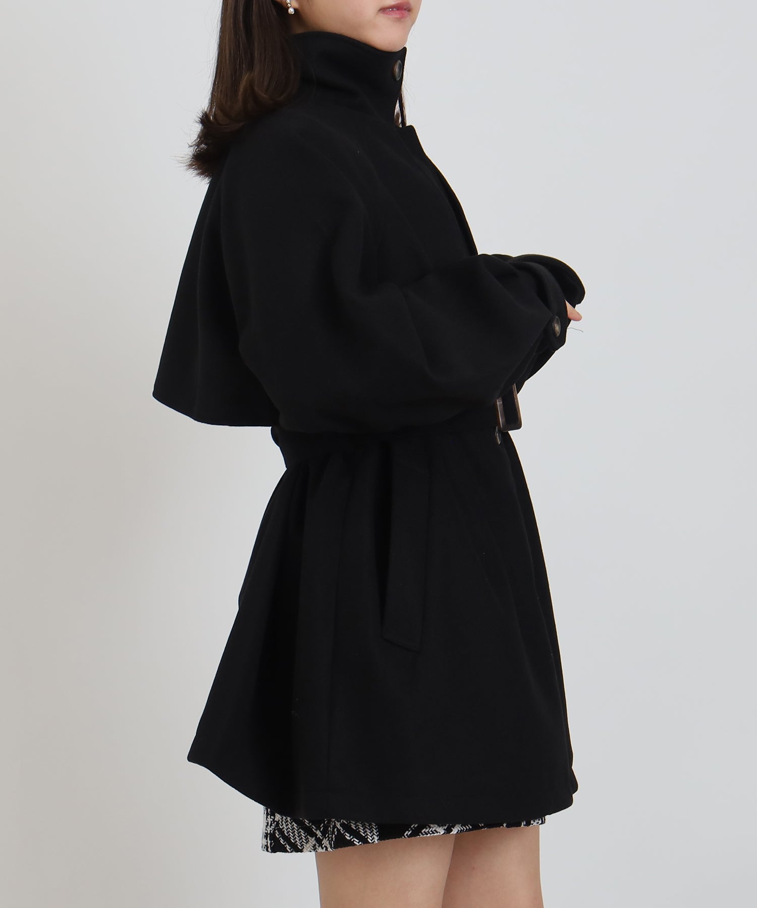 ブラック model:156cm 着用サイズ:M