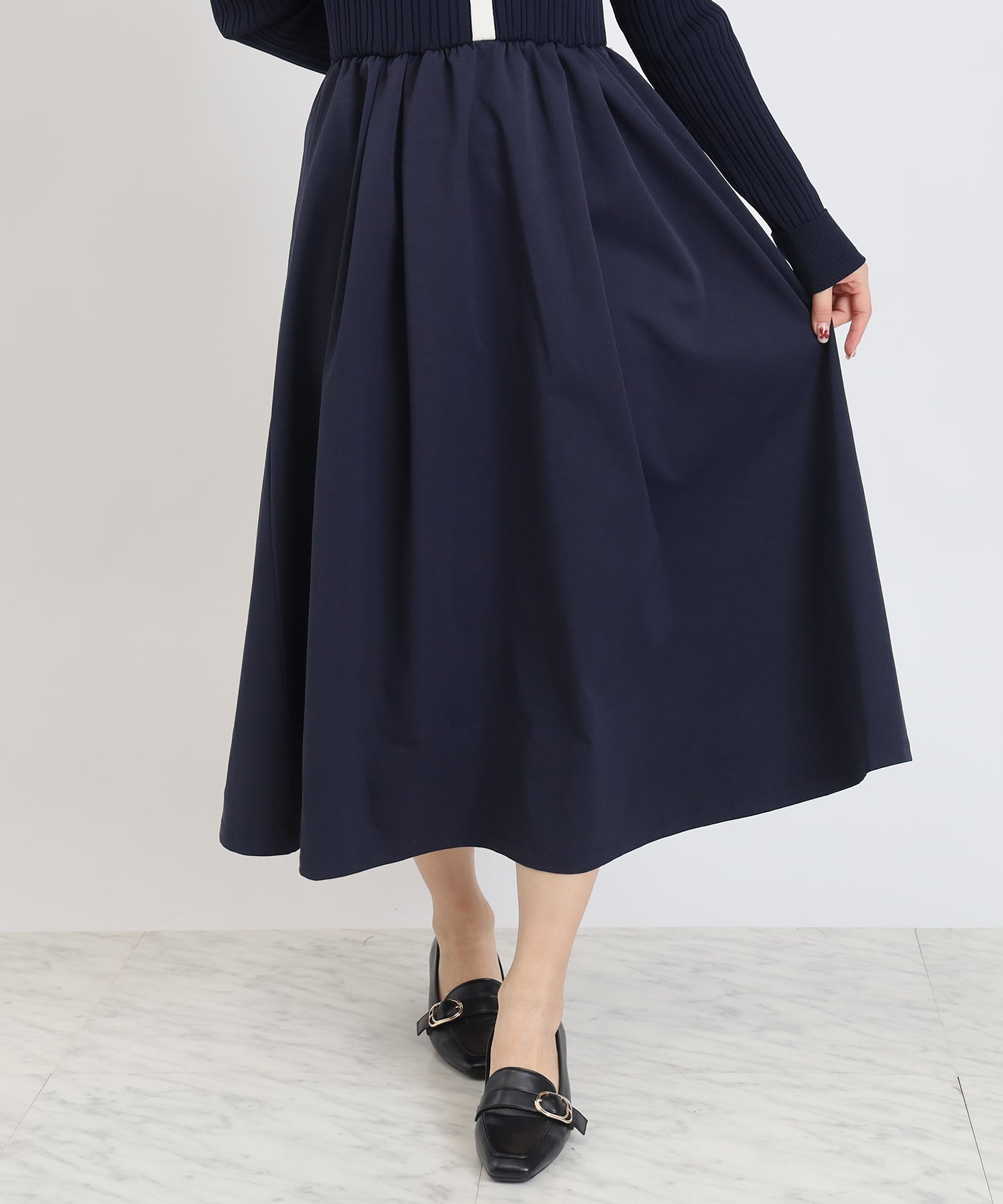 ネイビー model:160 着用サイズ:M