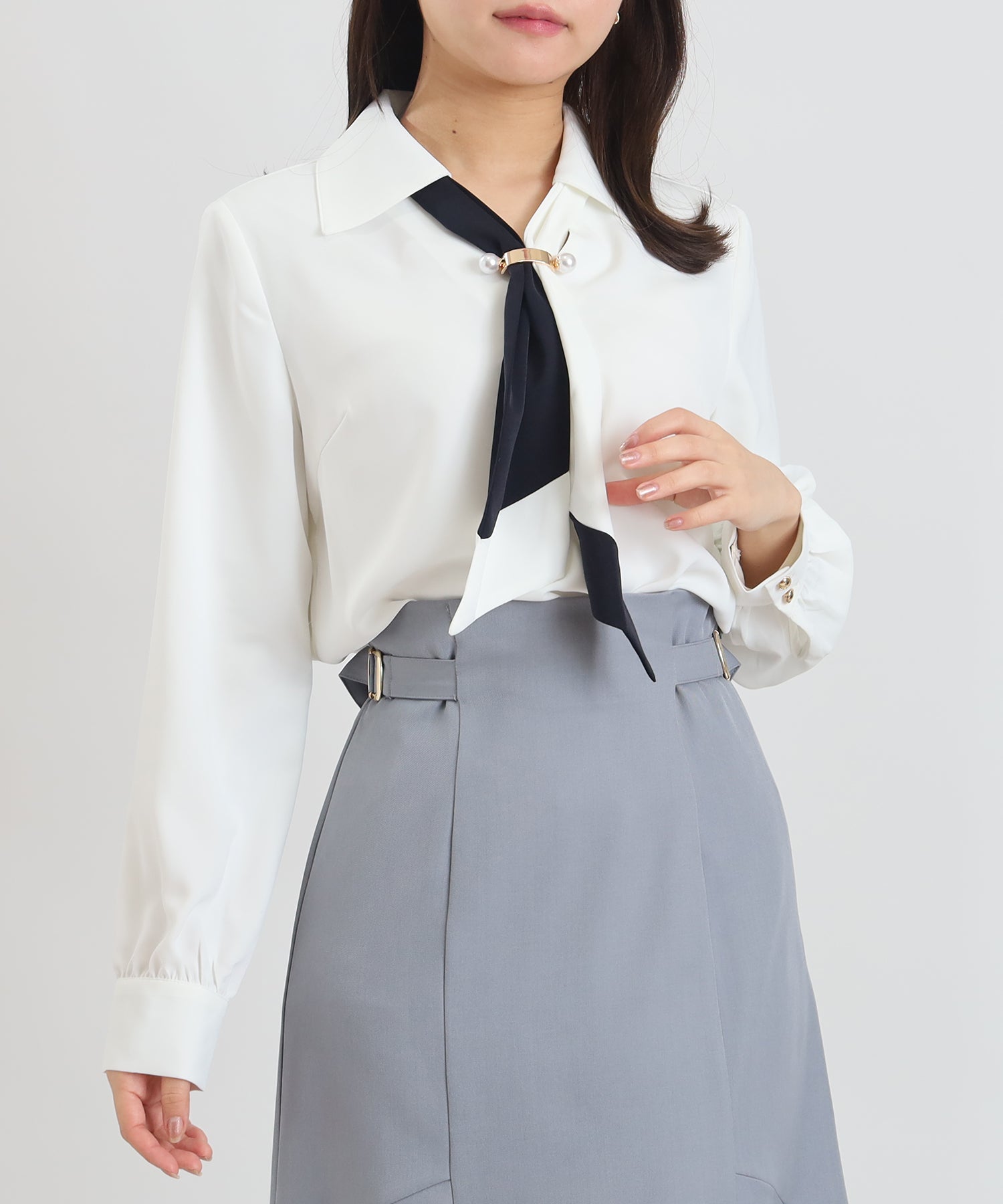 ホワイト model:156cm 着用サイズ:M