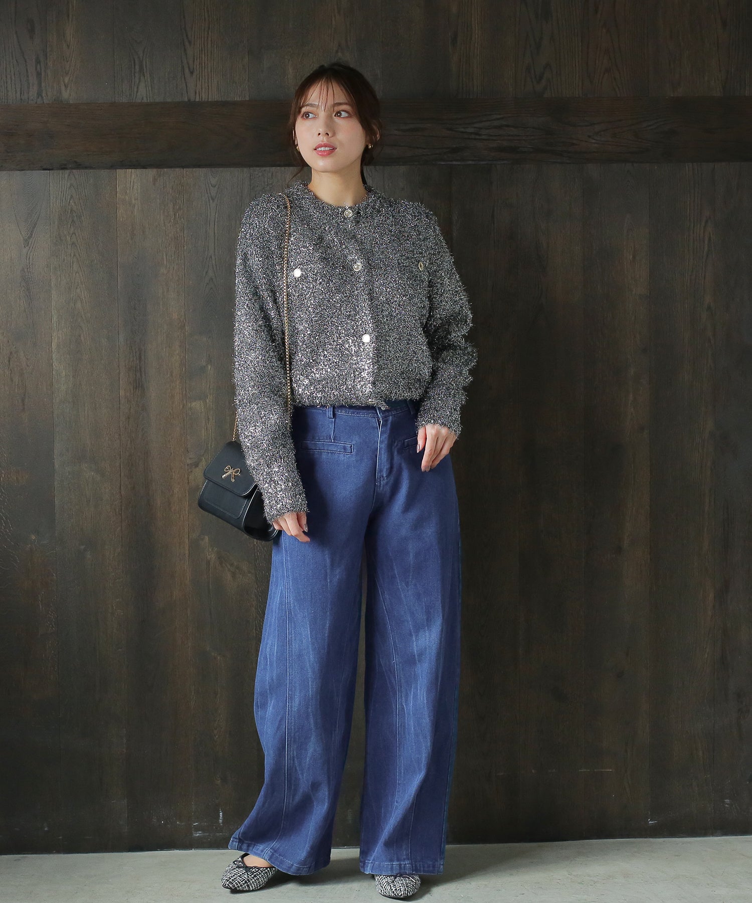 ネイビー model:164 着用サイズ:M