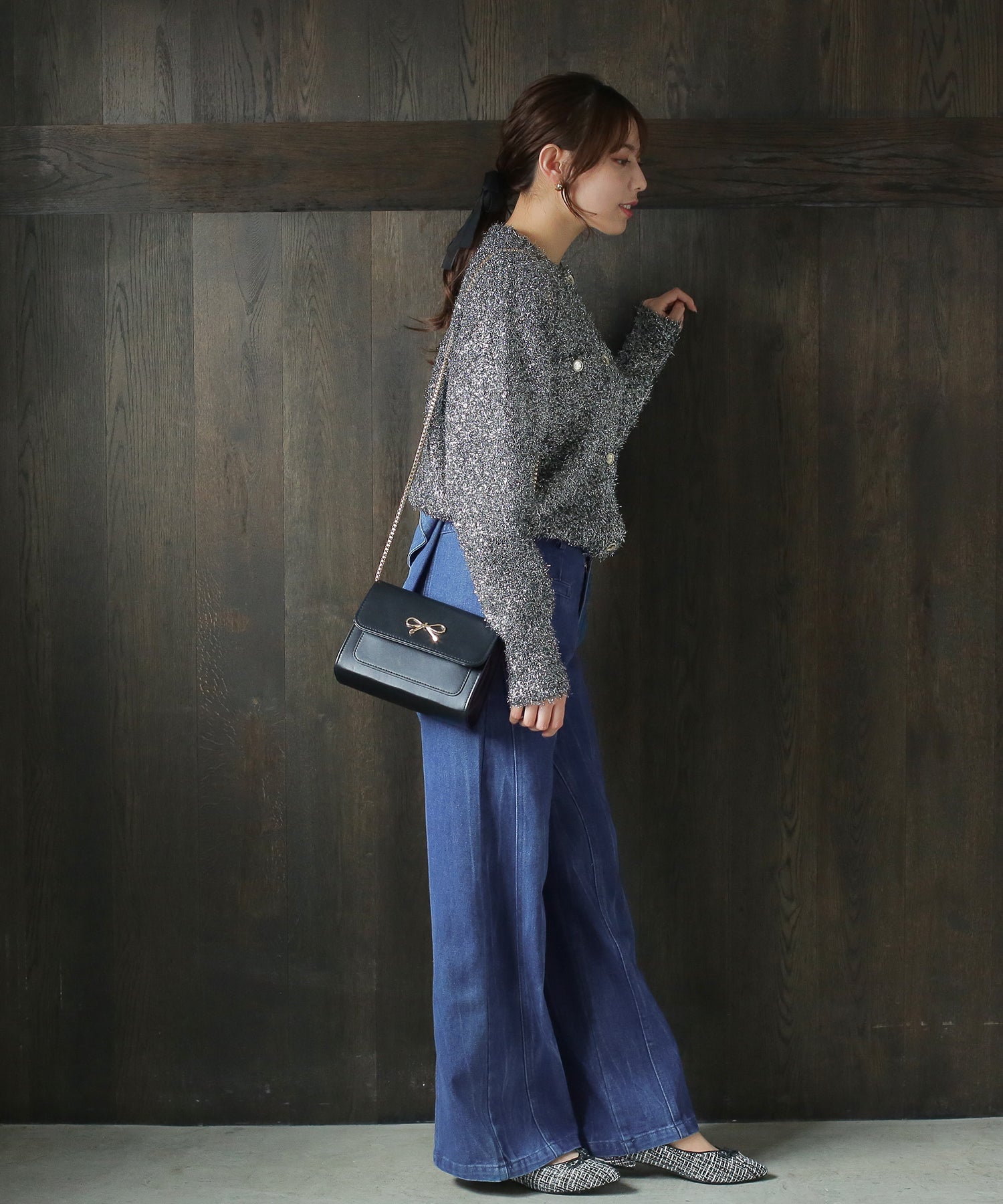 ネイビー model:164 着用サイズ:M