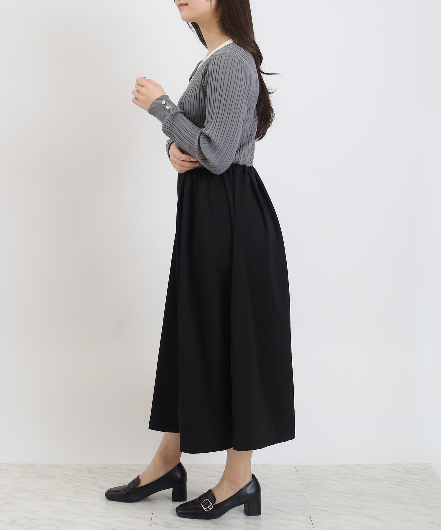 ライトグレー model:160 着用サイズ:M