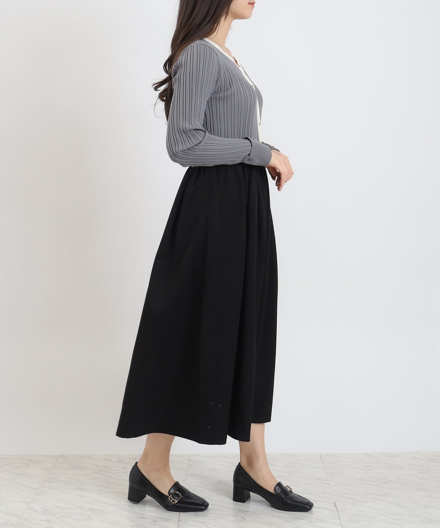 ライトグレー model:160 着用サイズ:M