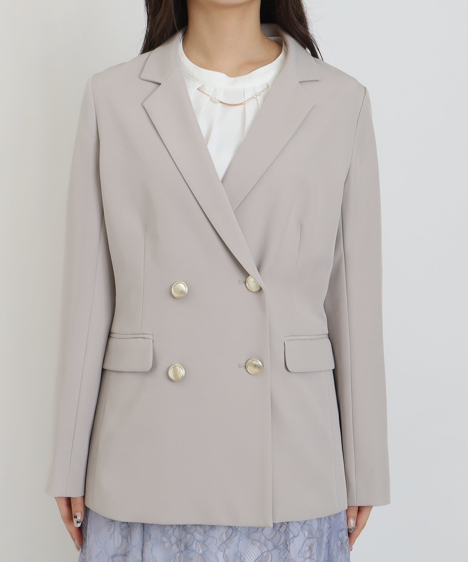 【オンラインショップ先行入荷】ダブルブレストジャケット