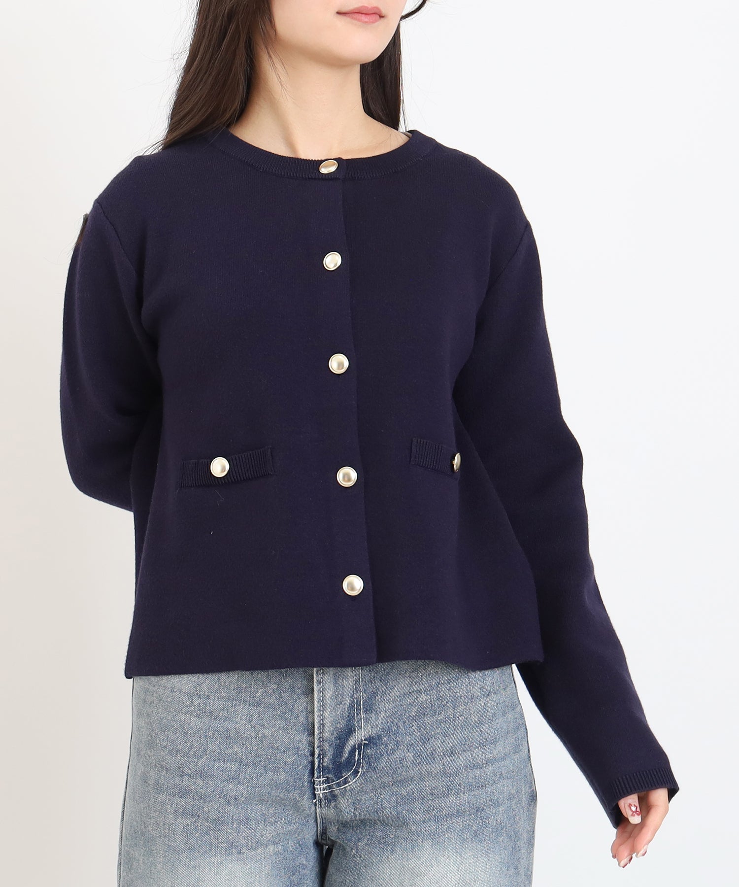 ネイビー model:160 着用サイズ:M