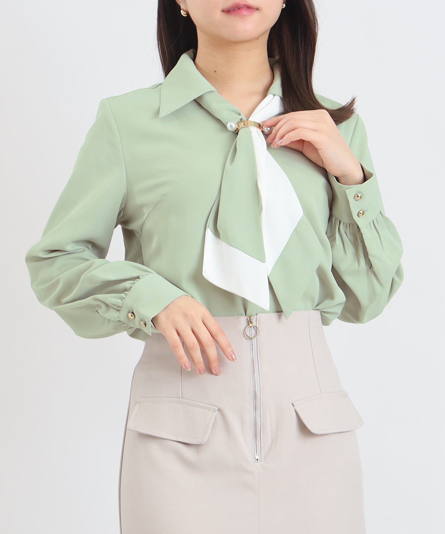 ミント model:156cm 着用サイズ:M