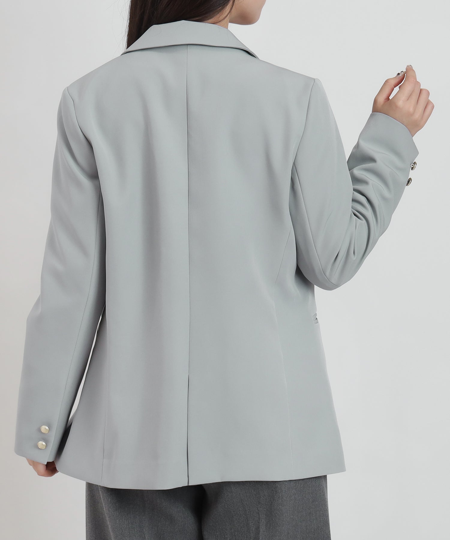 ライトグレー model:160㎝ 着用サイズ:M