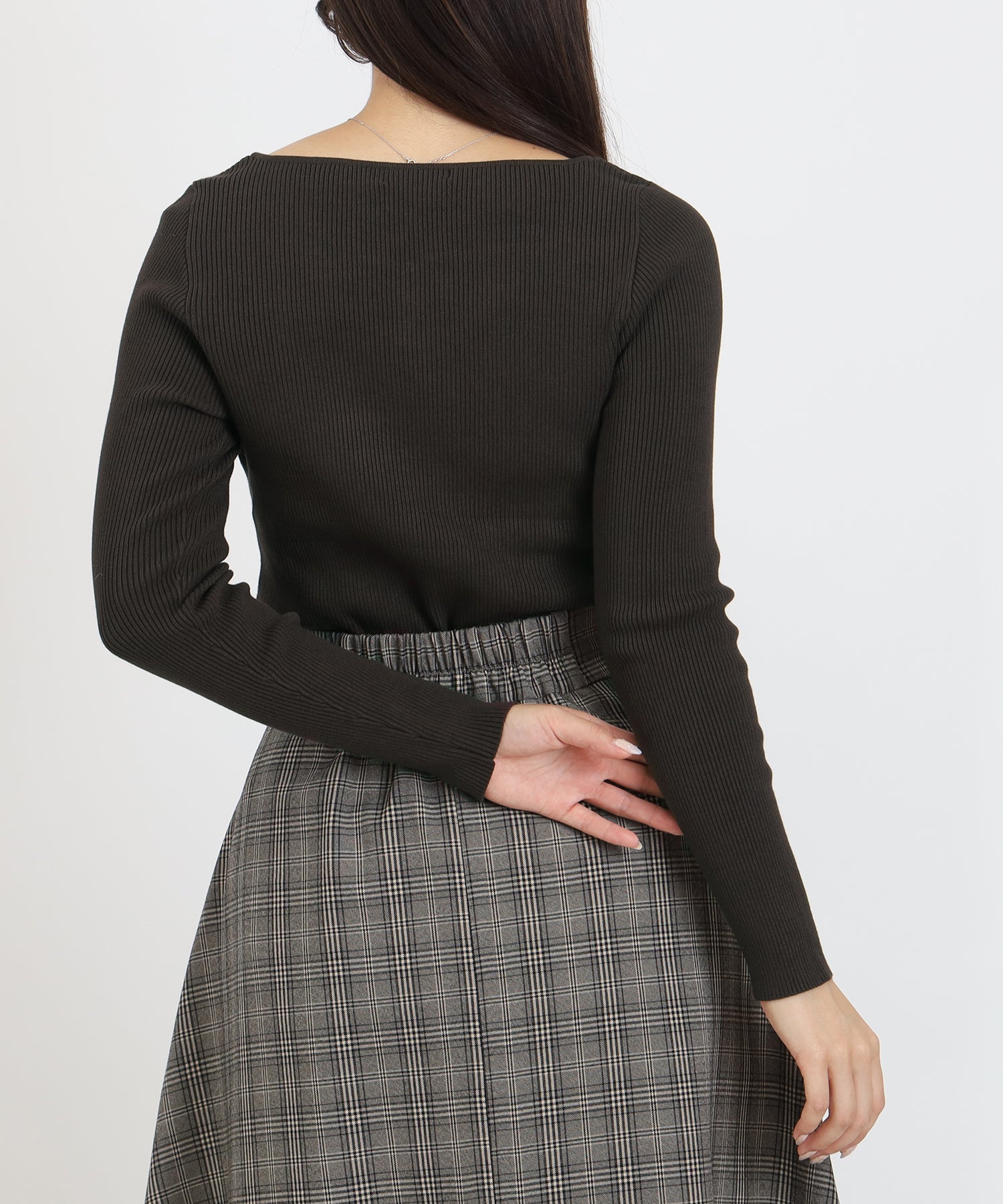 ブラウン model:160 着用サイズ:M