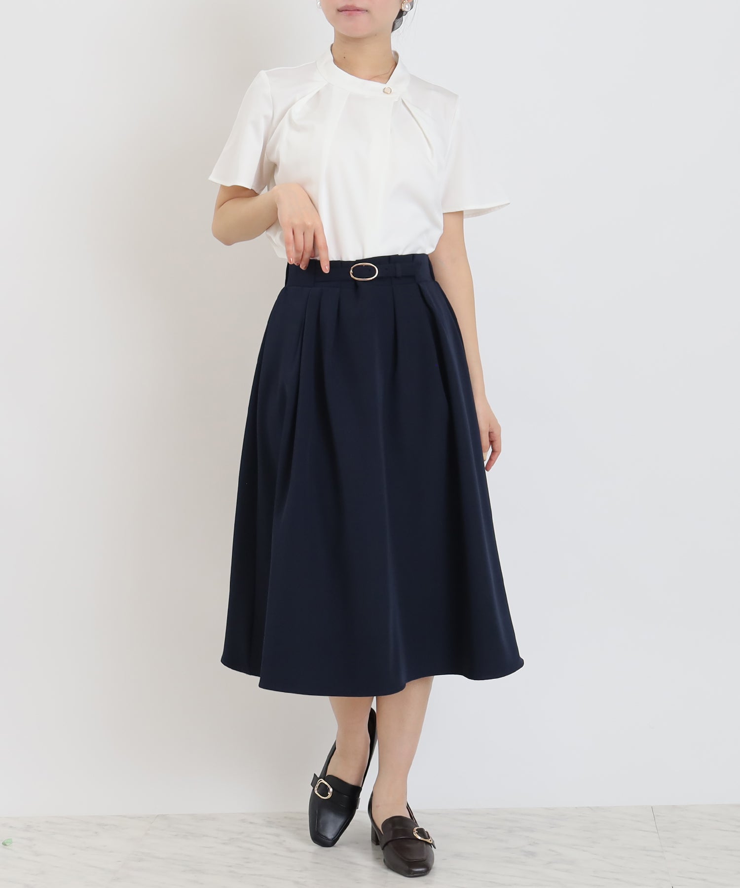 ホワイト model:156cm 着用サイズ:S