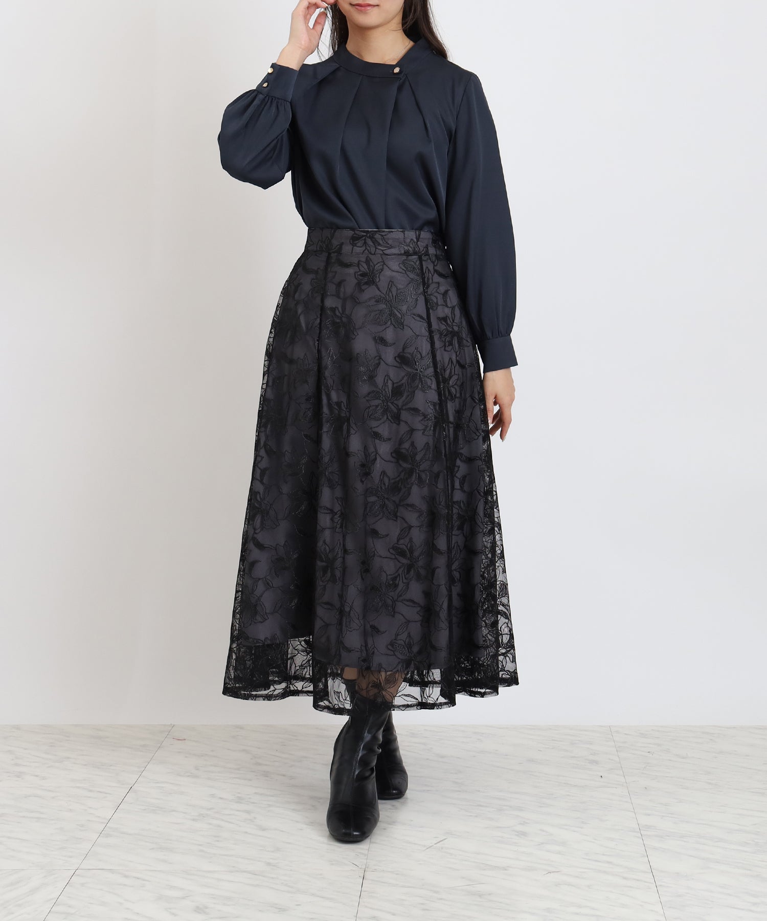 ブラック model:160 着用サイズ:M