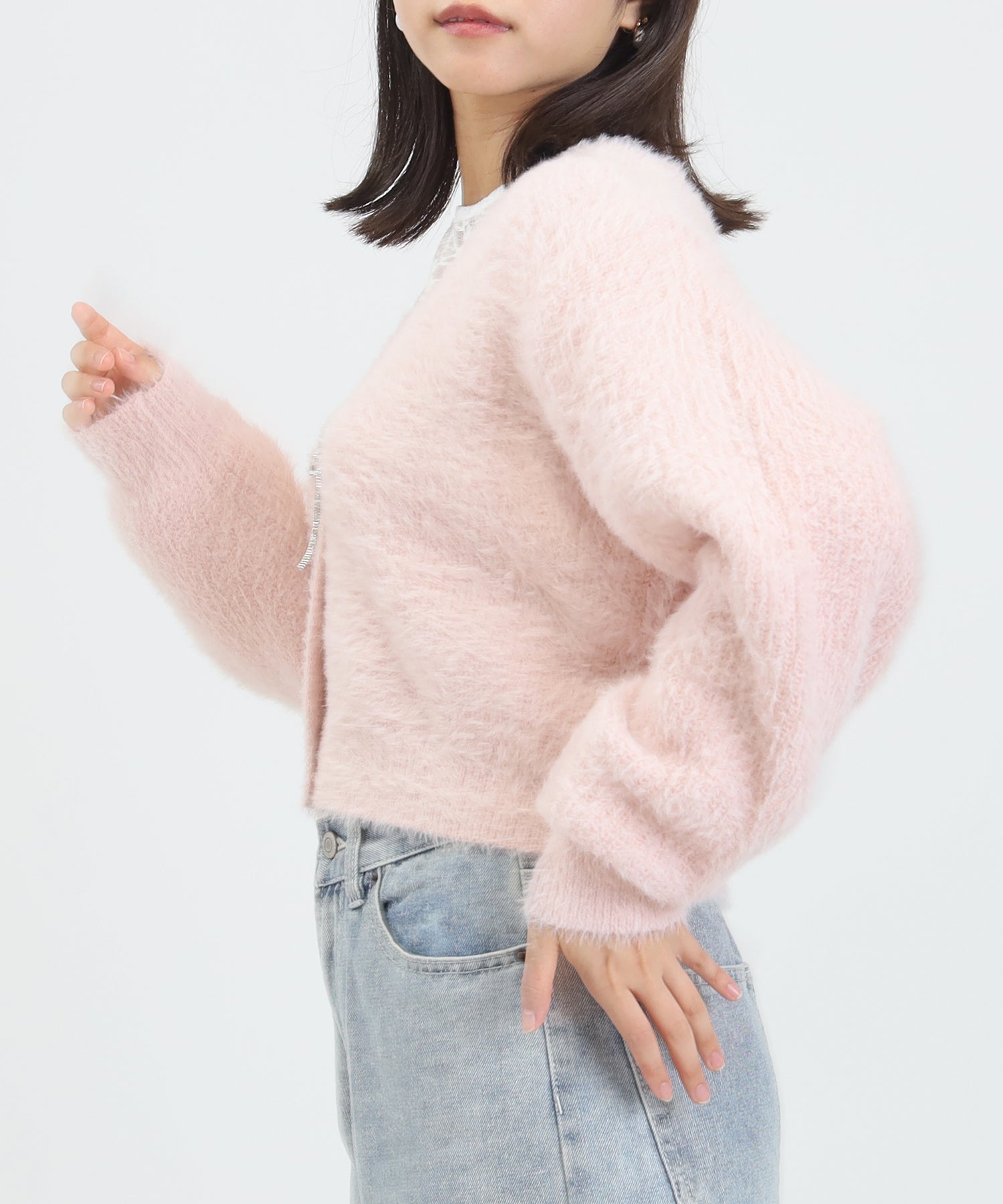 ピンク model:156 着用サイズ:M