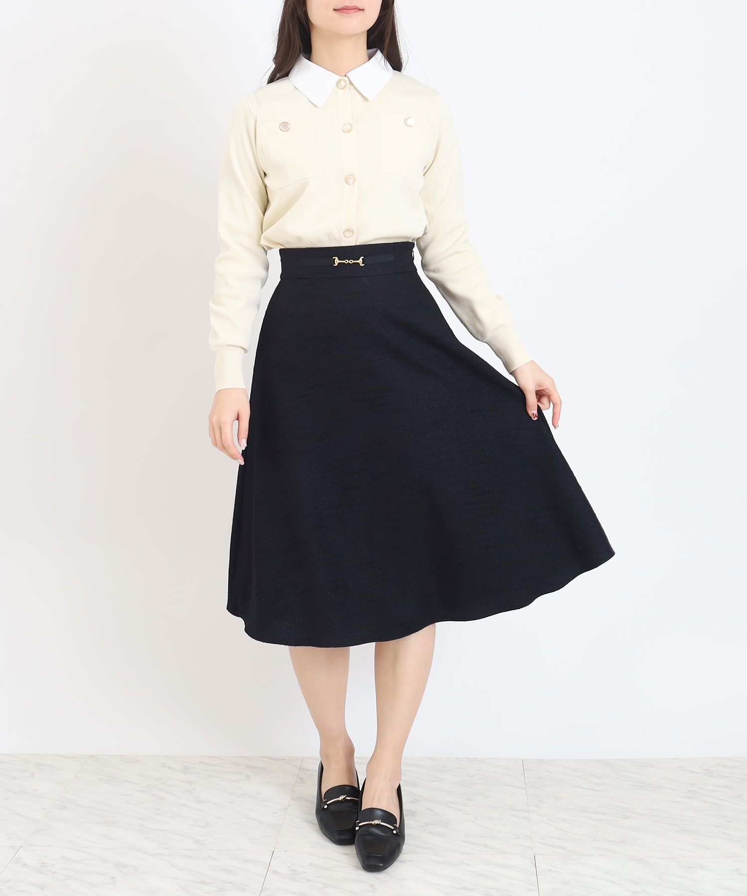 ネイビー model:160 着用サイズ:M