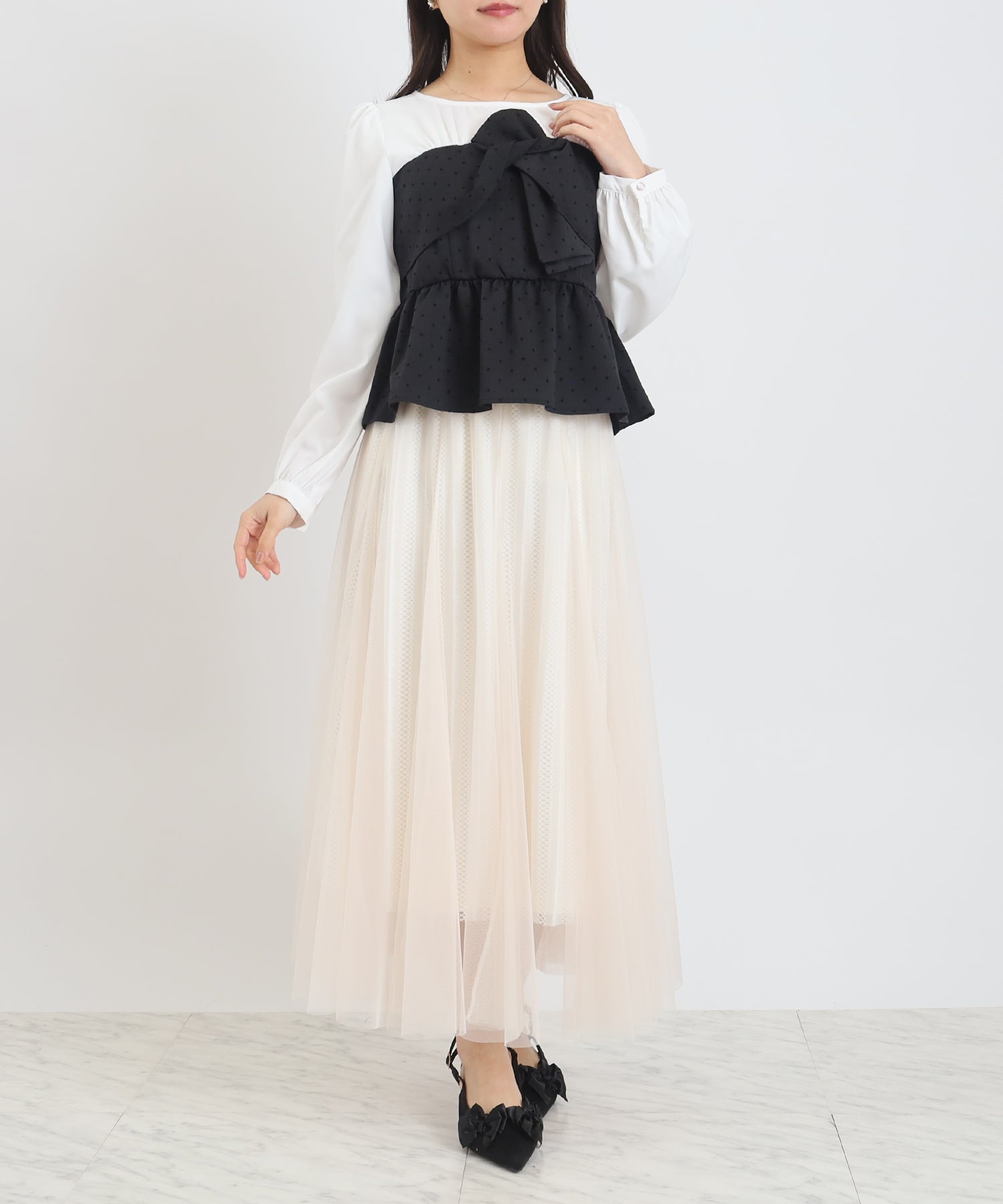 ブラック model:156cm 着用サイズ:M