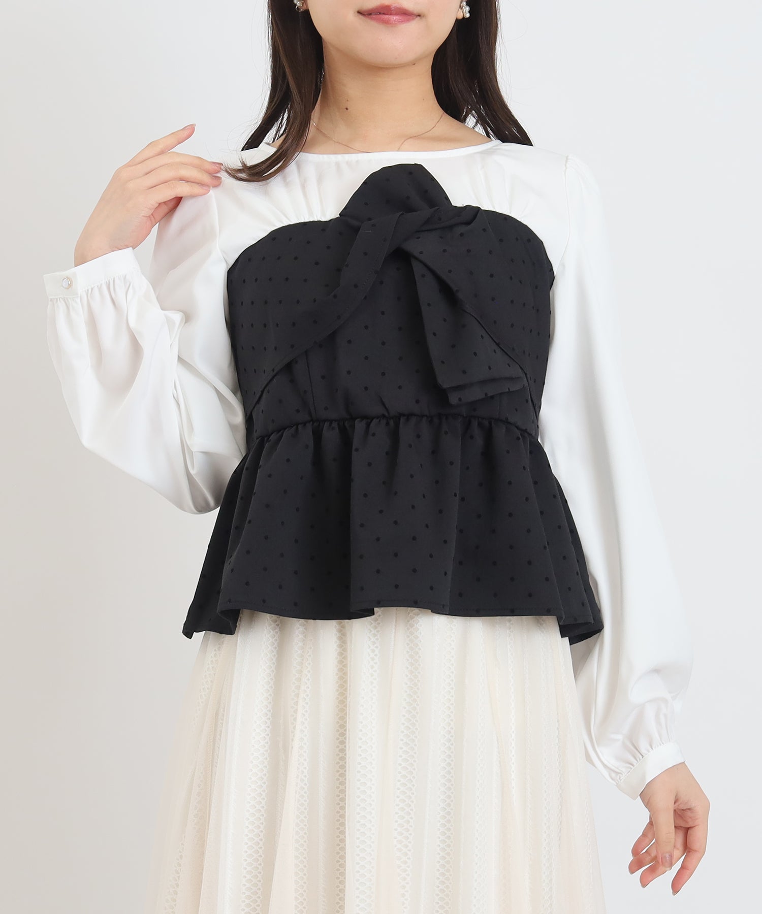 ブラック model:156cm 着用サイズ:M