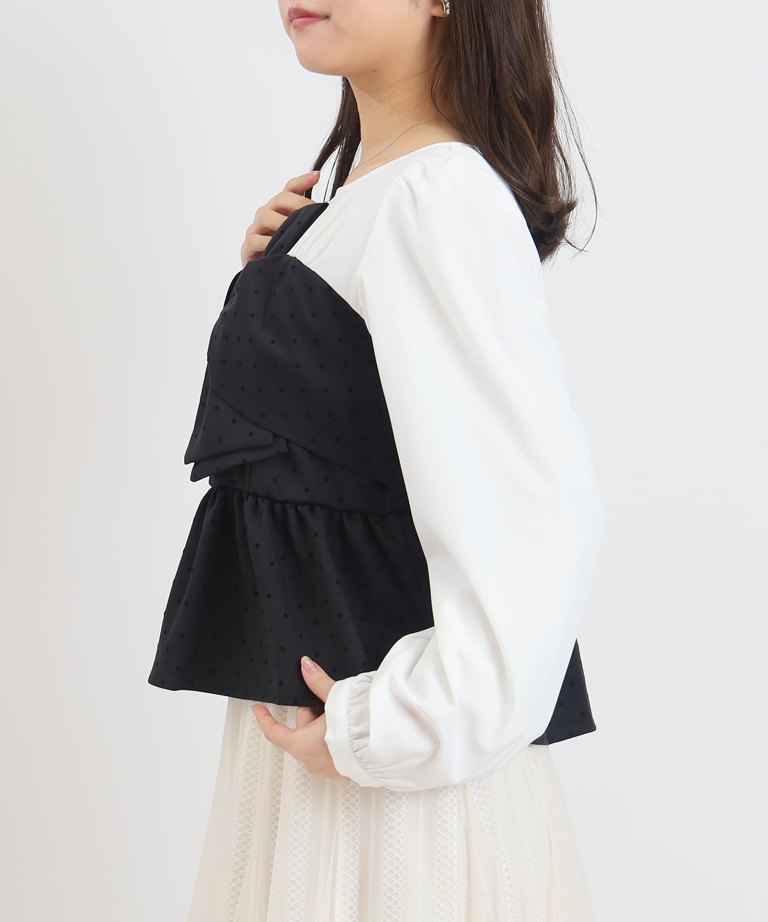 ブラック model:156cm 着用サイズ:M