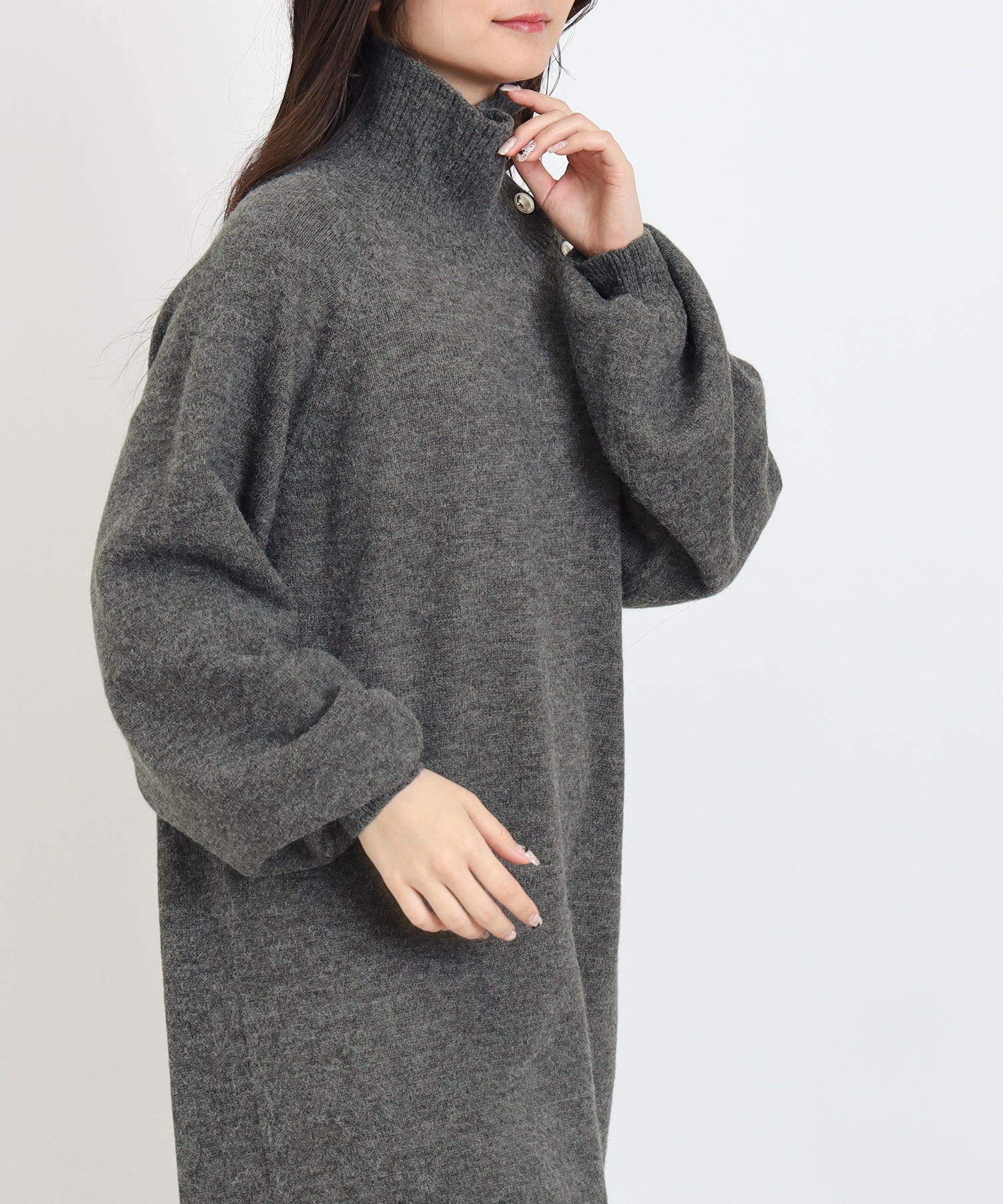 チャコール model:160 着用サイズ:M