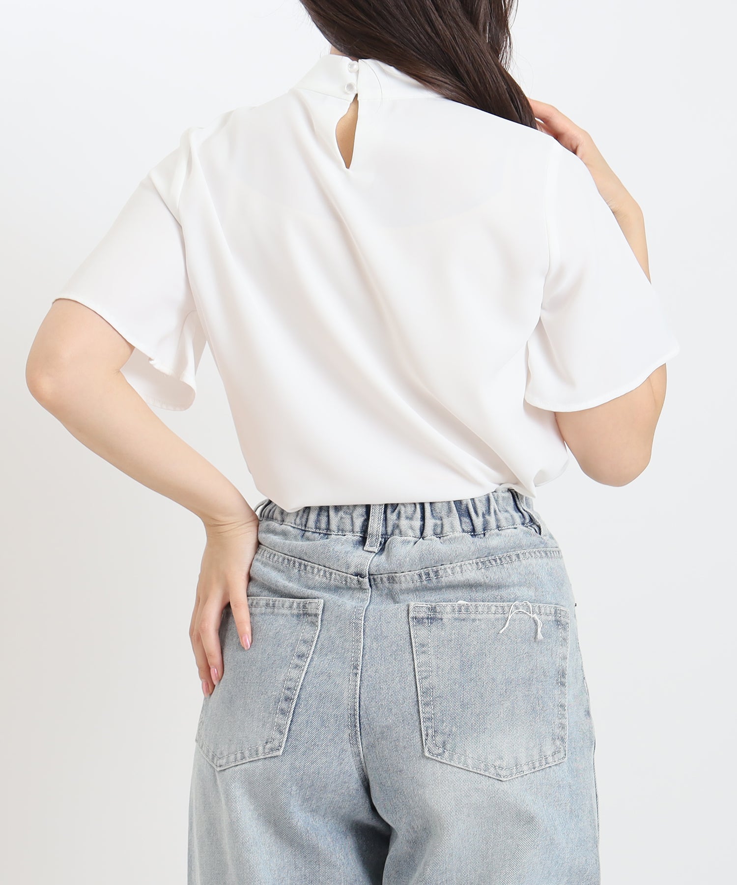 ホワイト model:160cm 着用サイズ:M