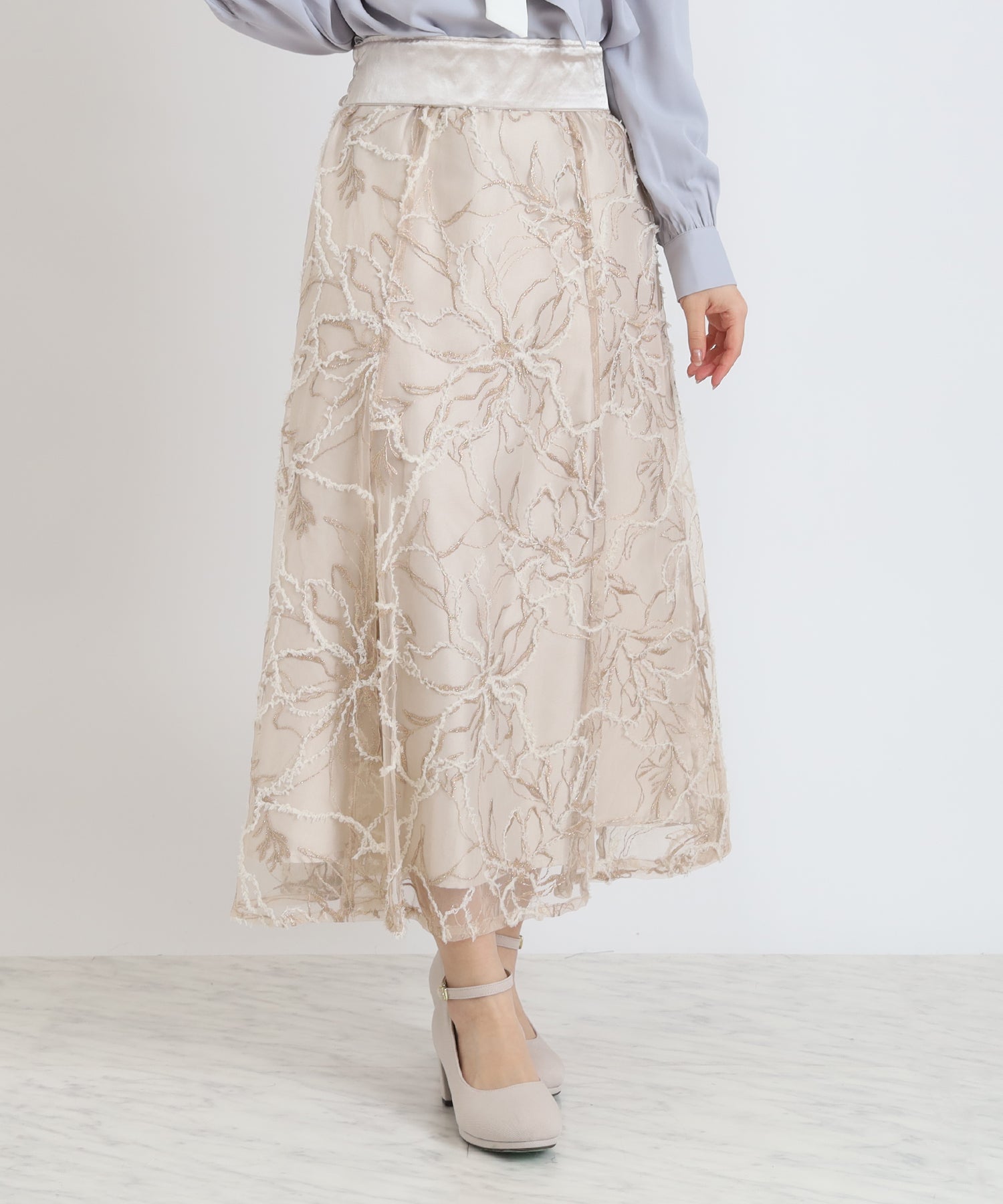 ベージュ(短:82㎝丈仕様)