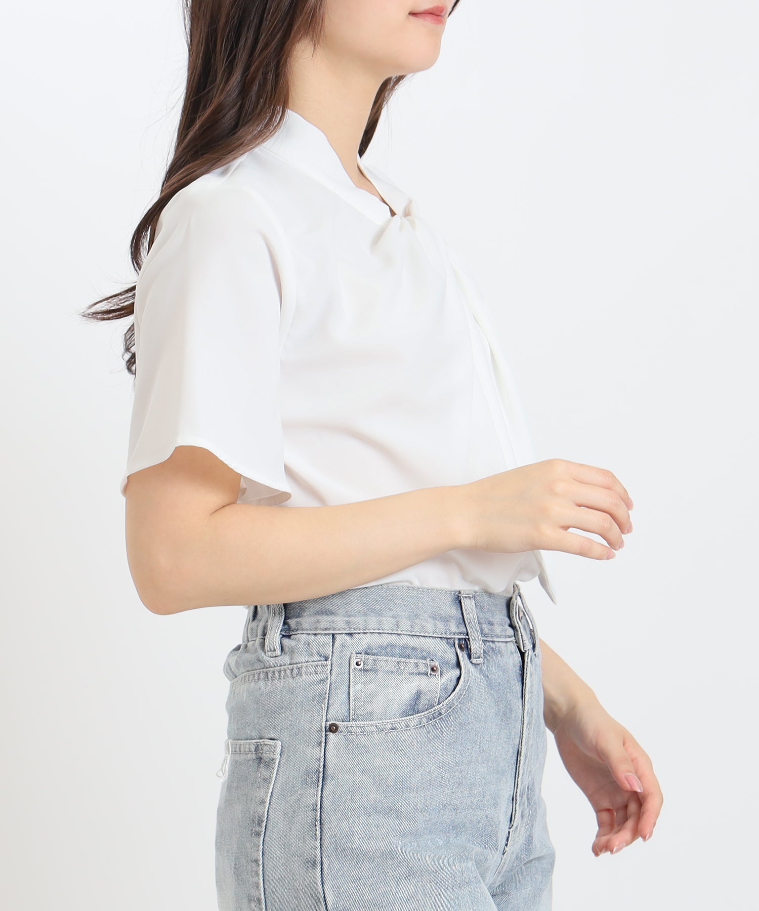 ホワイト model:160cm 着用サイズ:M