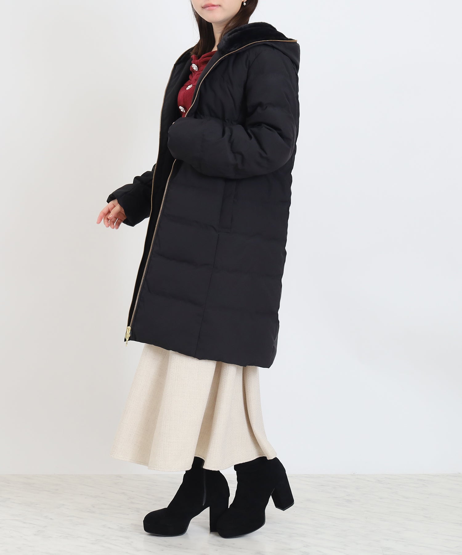 ブラック mode:156 着用サイズ:M