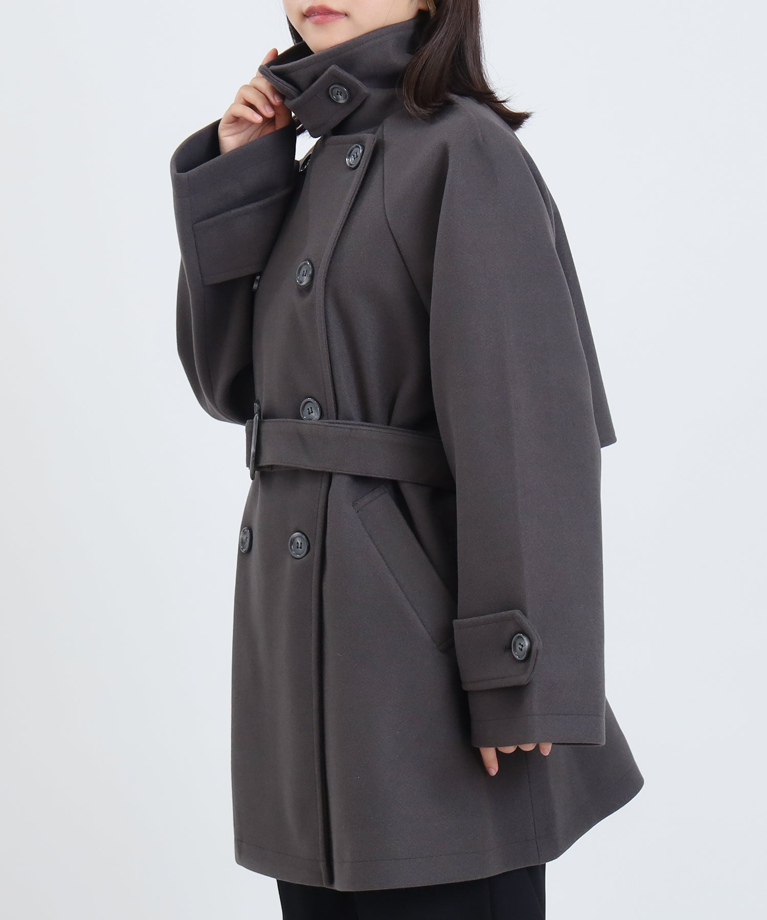 チャコール model:156 着用サイズ:M