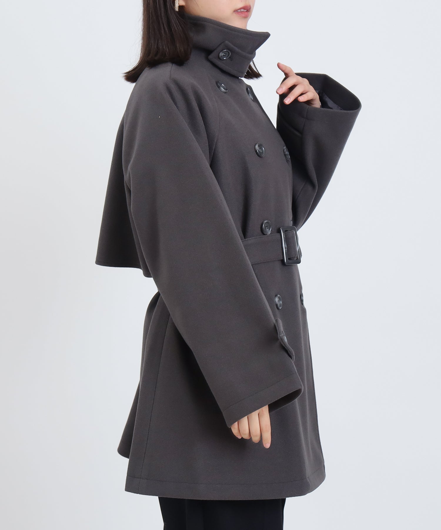 チャコール model:156 着用サイズ:M