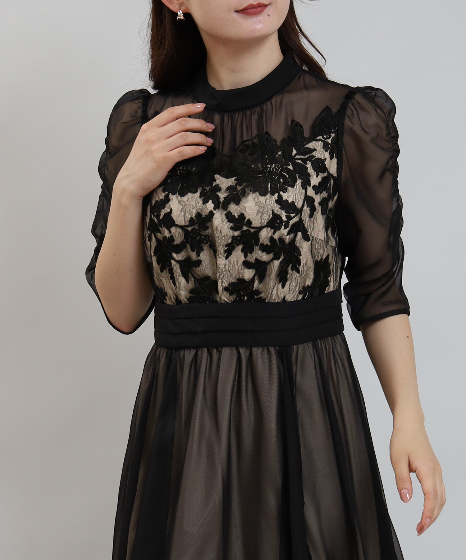 ブラック model:159cm 着用サイズ:M