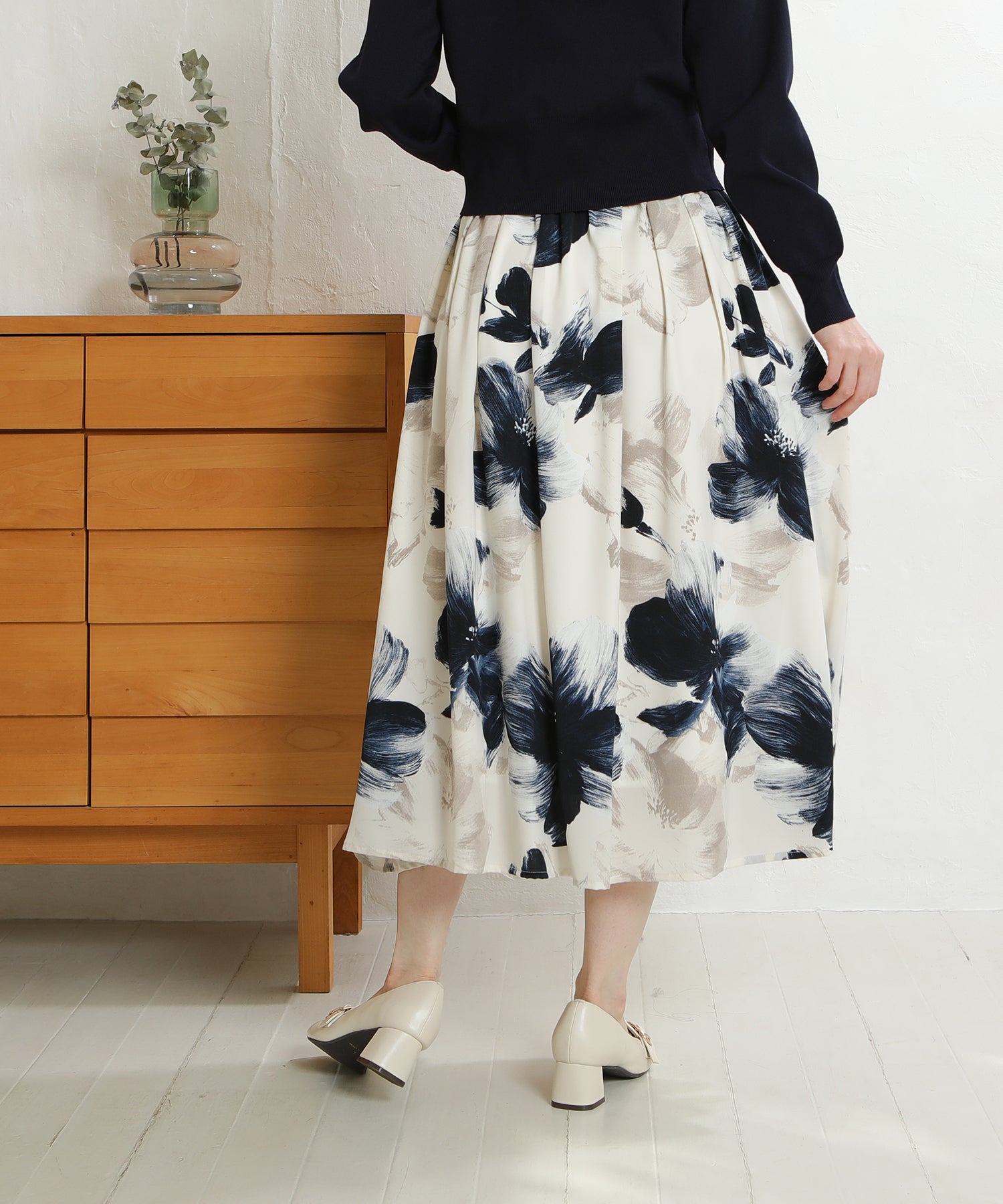 ブルー系 model:163 着用サイズ:S