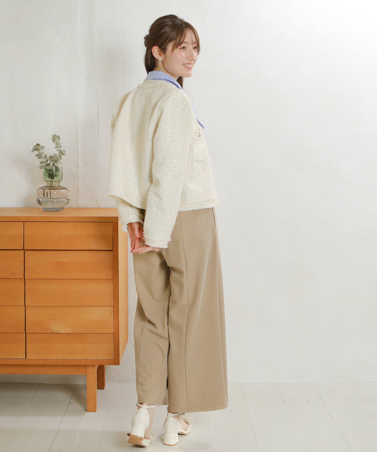 アイボリー model:163cm 着用サイズ:M