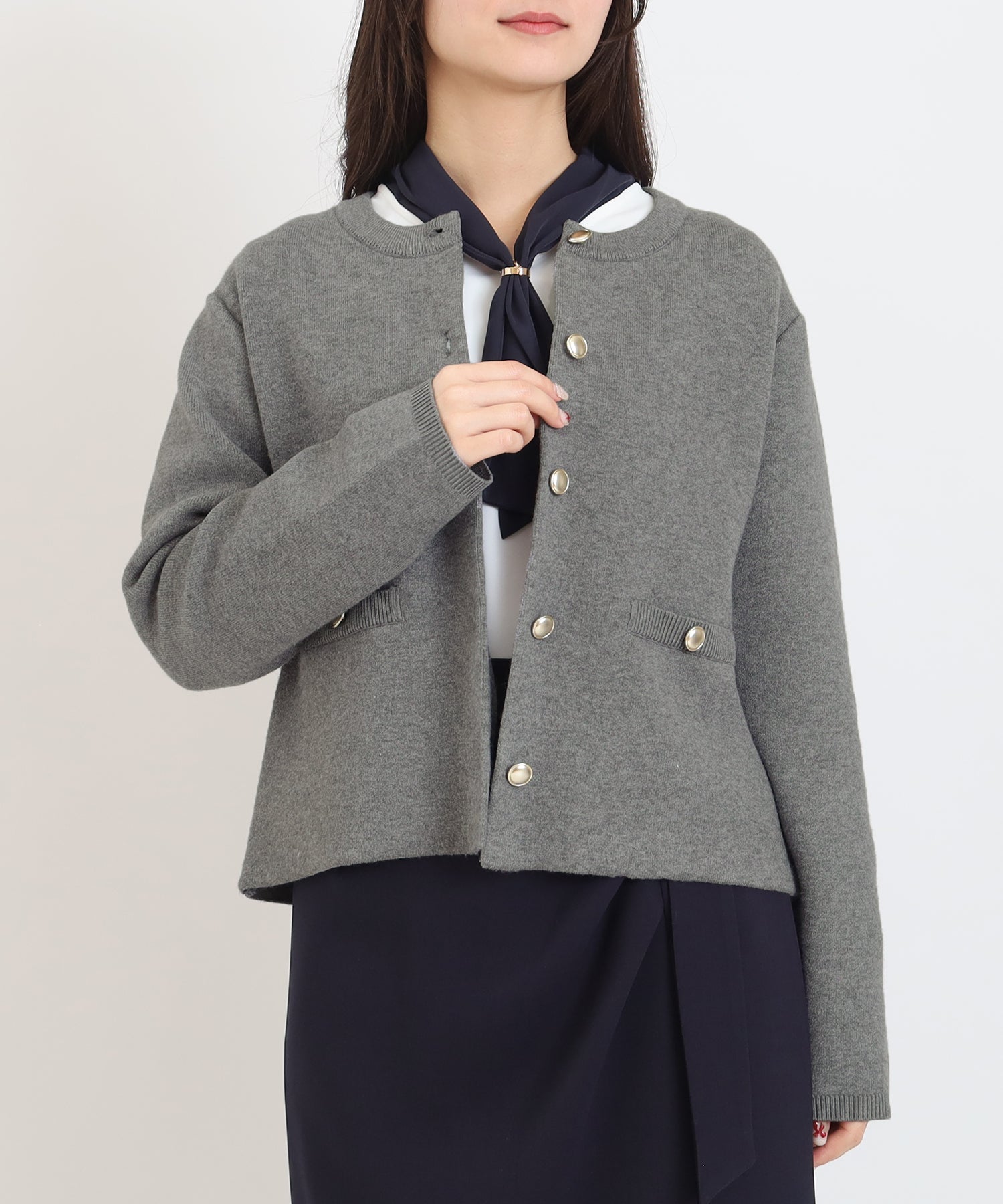 チャコール model:160 着用サイズ:M