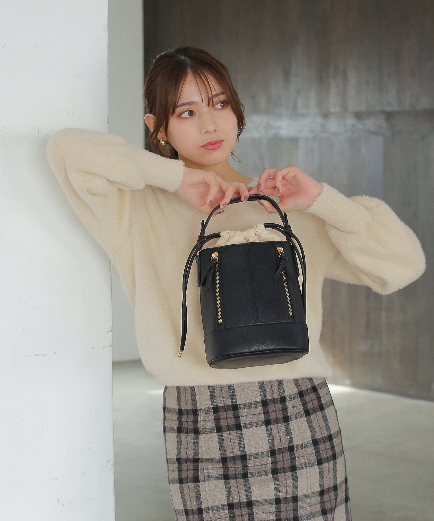 ラベンダー model:156cm 着用サイズ:M