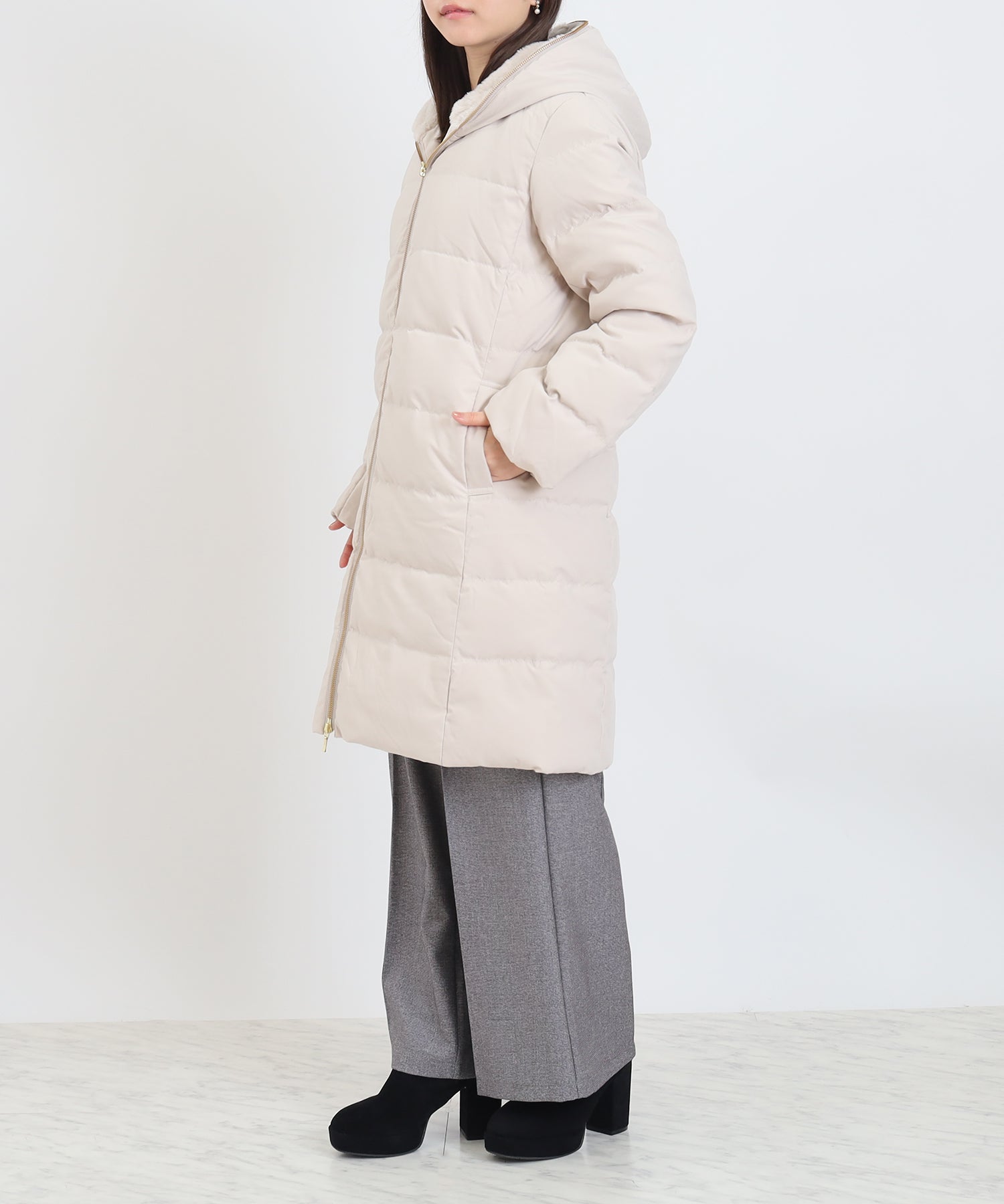 アイボリー mode:156 着用サイズ:M