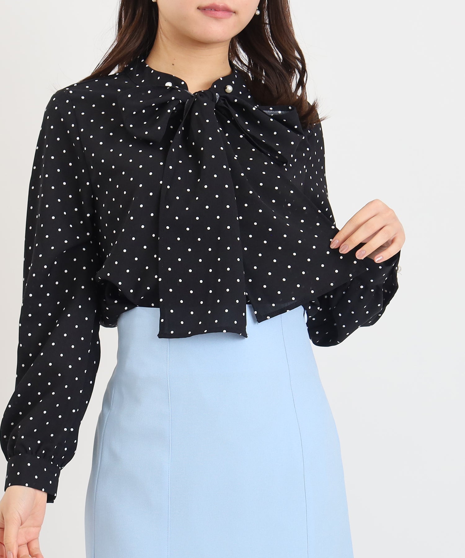 ブラック model:156㎝ 着用サイズ:M