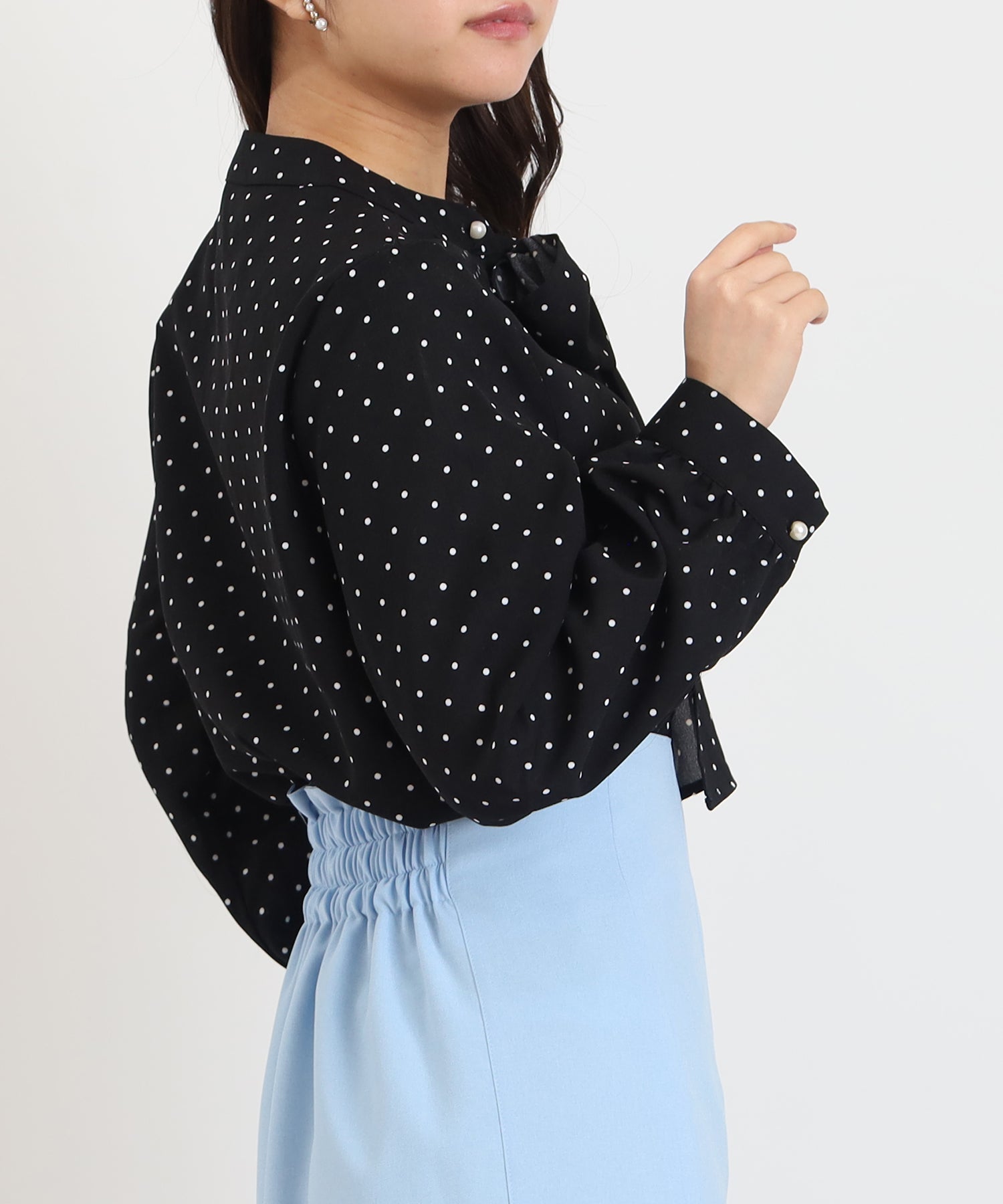 ブラック model:156㎝ 着用サイズ:M