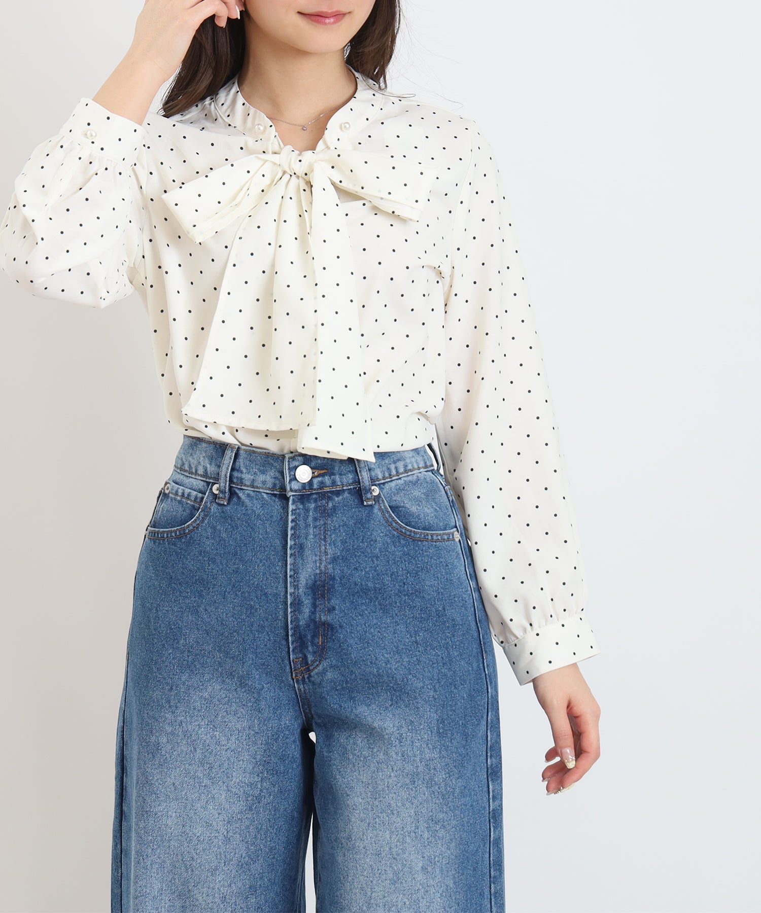 ホワイト model:160㎝ 着用サイズ:M