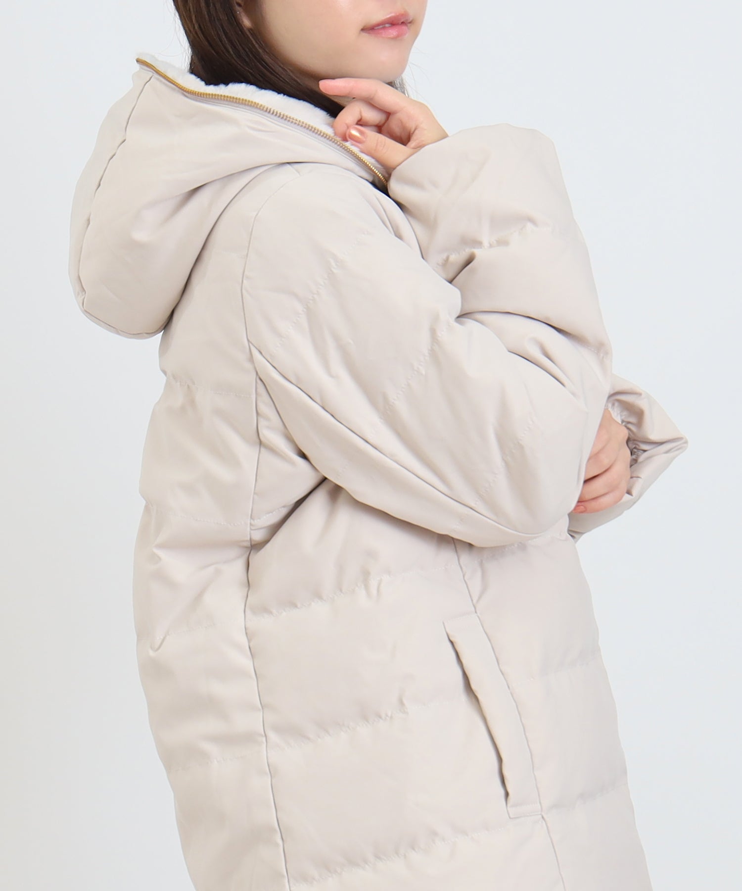 アイボリー mode:156 着用サイズ:M