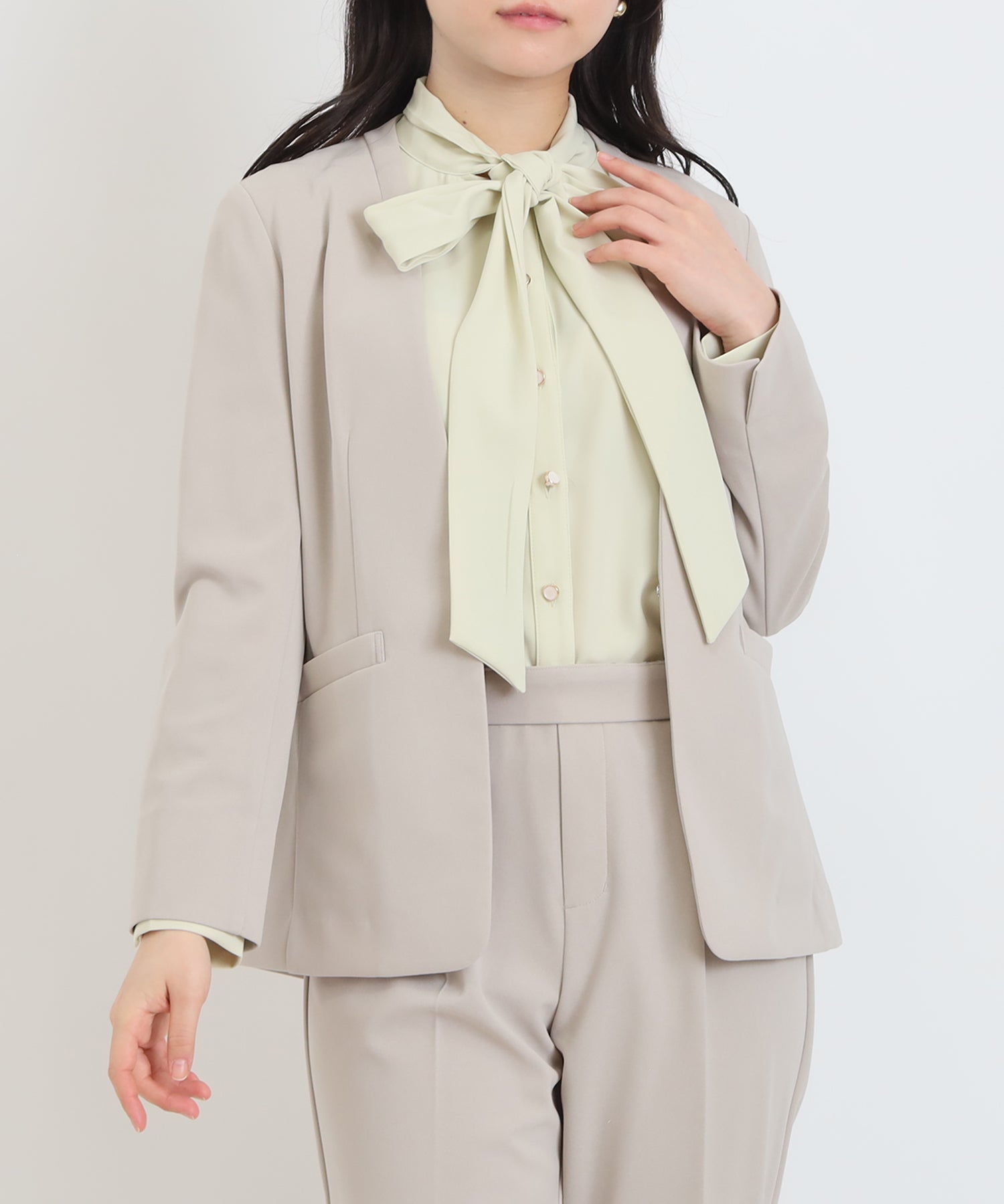 グレージュ model:156 着用サイズ:S