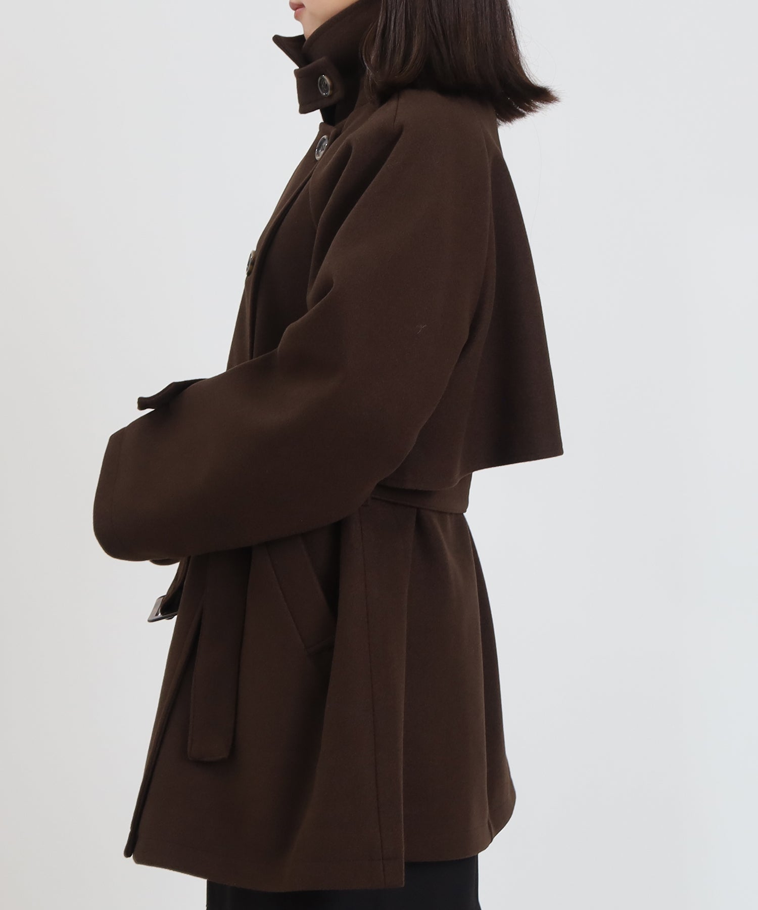 ブラウン model:156 着用サイズ:M