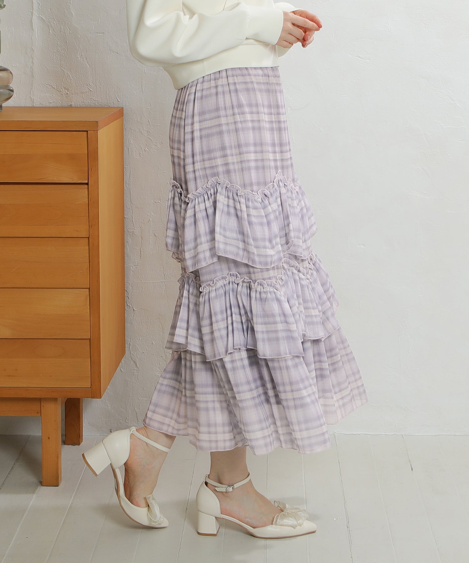 ラベンダー model:163cm 着用サイズ:M