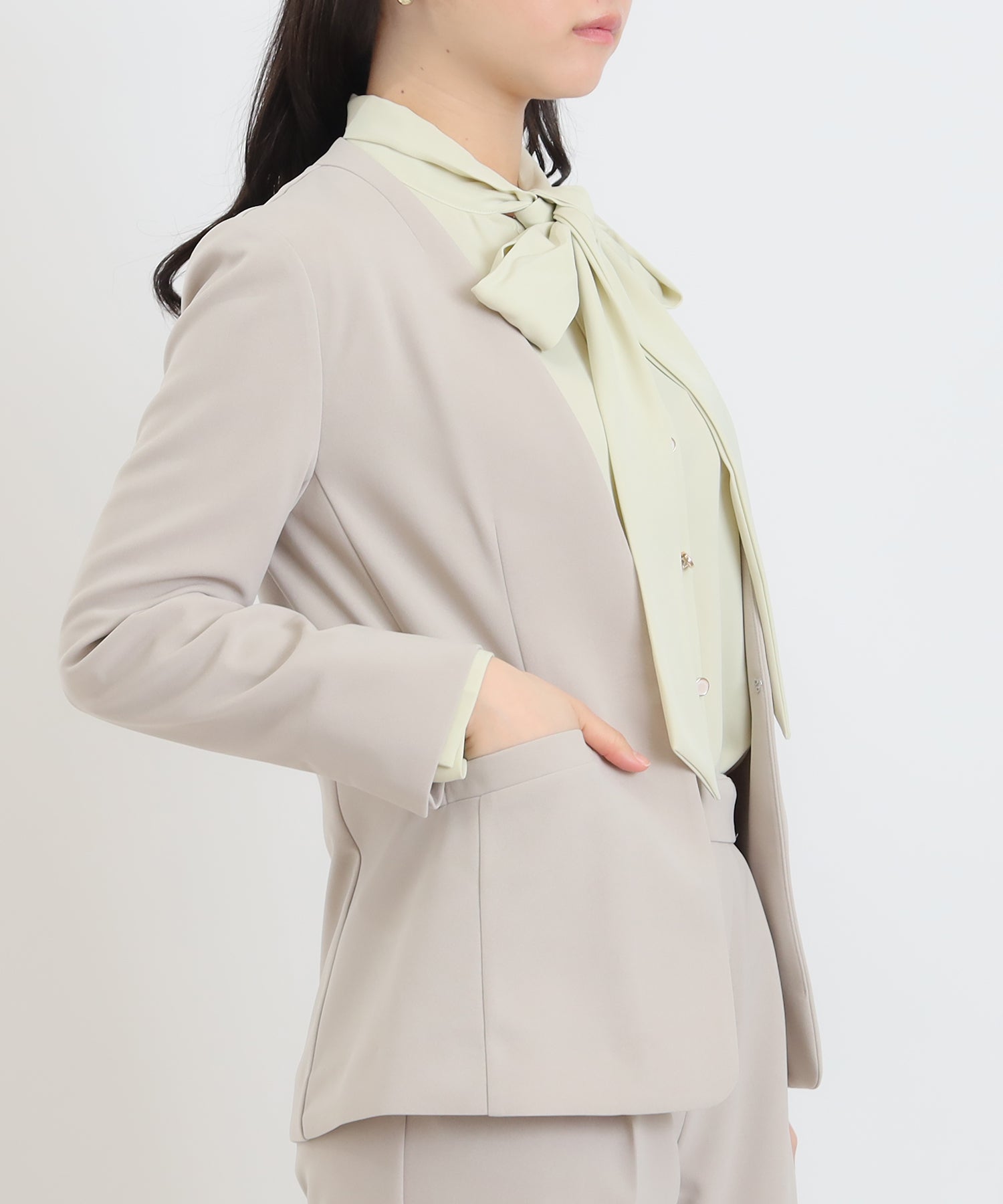 グレージュ model:156 着用サイズ:S