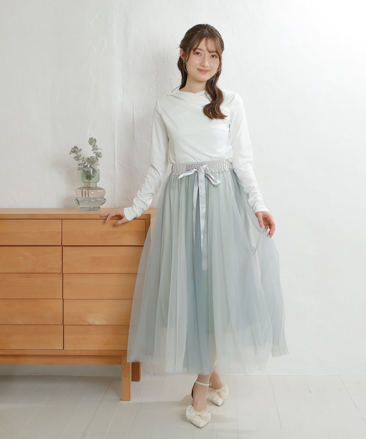 ミント model:163 着用サイズ:M