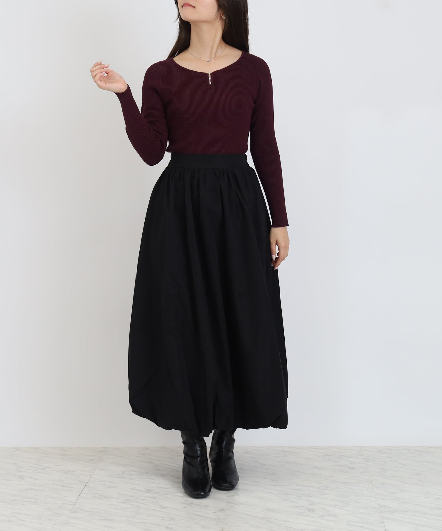 ワイン model:160 着用サイズ:M