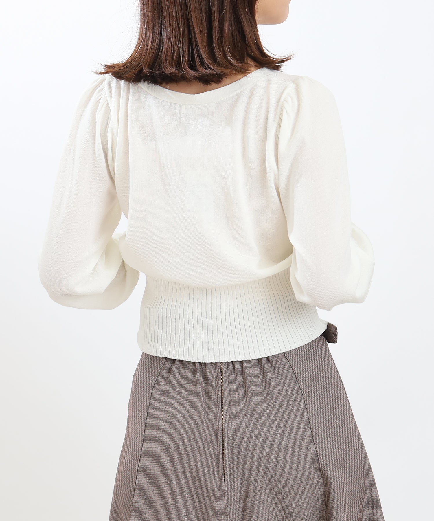 ホワイト model:156 着用サイズ:M