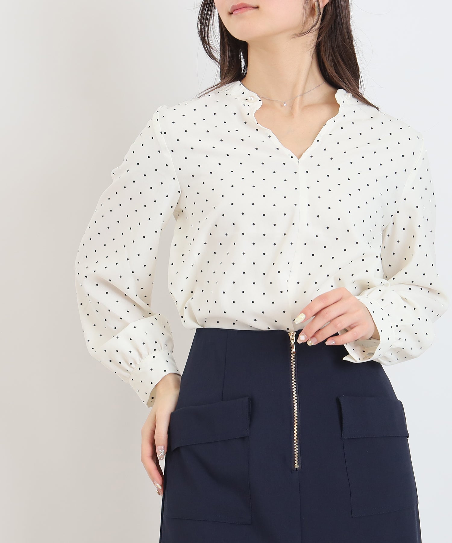 ホワイト model:160㎝ 着用サイズ:M