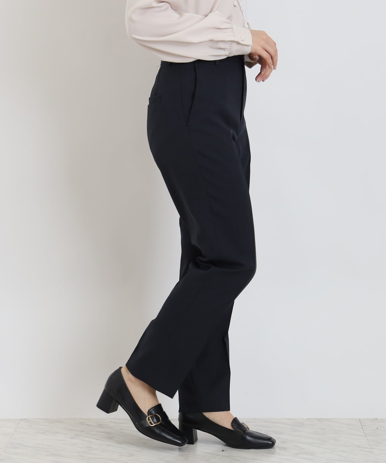 ネイビー model:160cm 着用サイズ:M