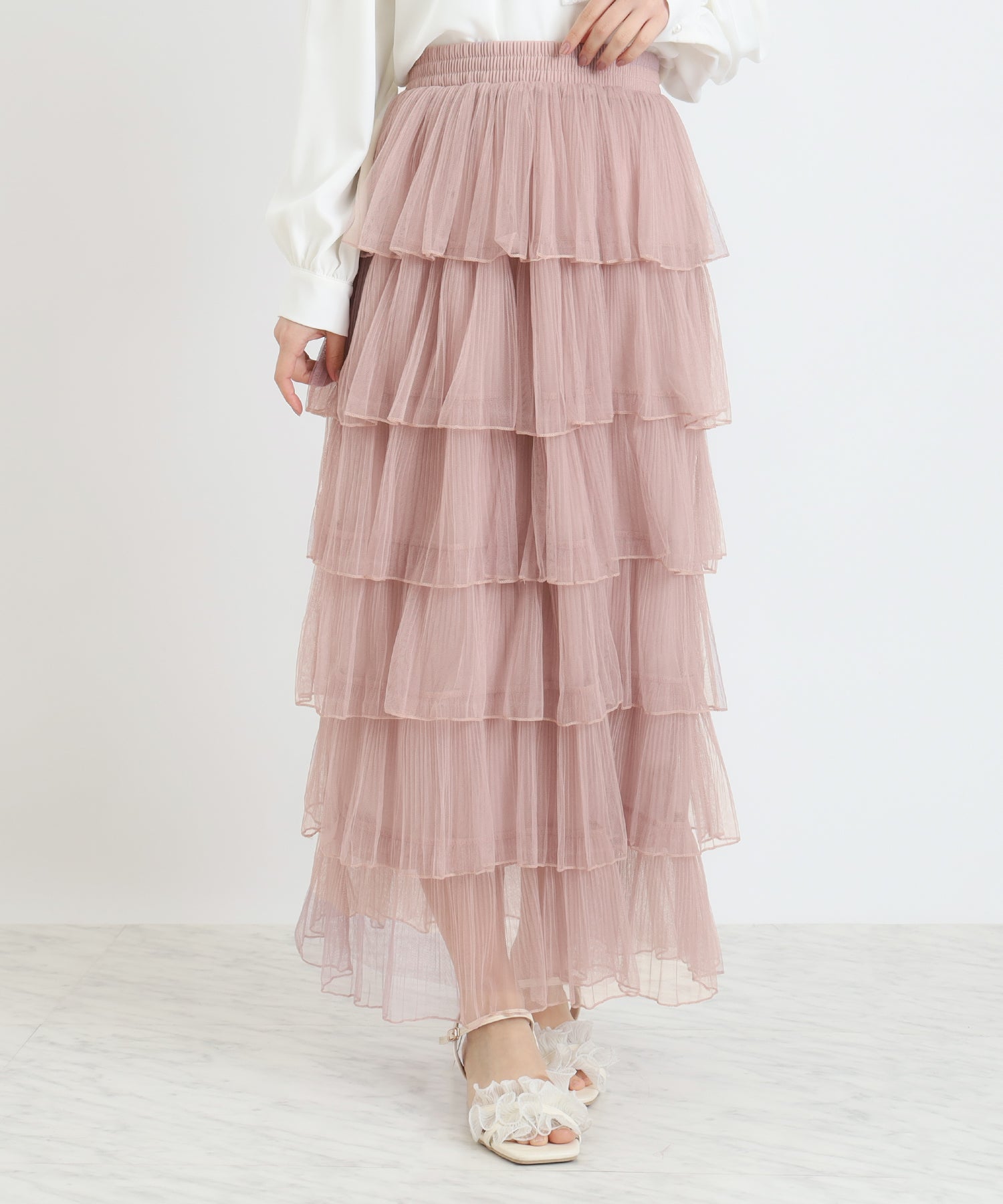 ピンク model:156 着用サイズ:M