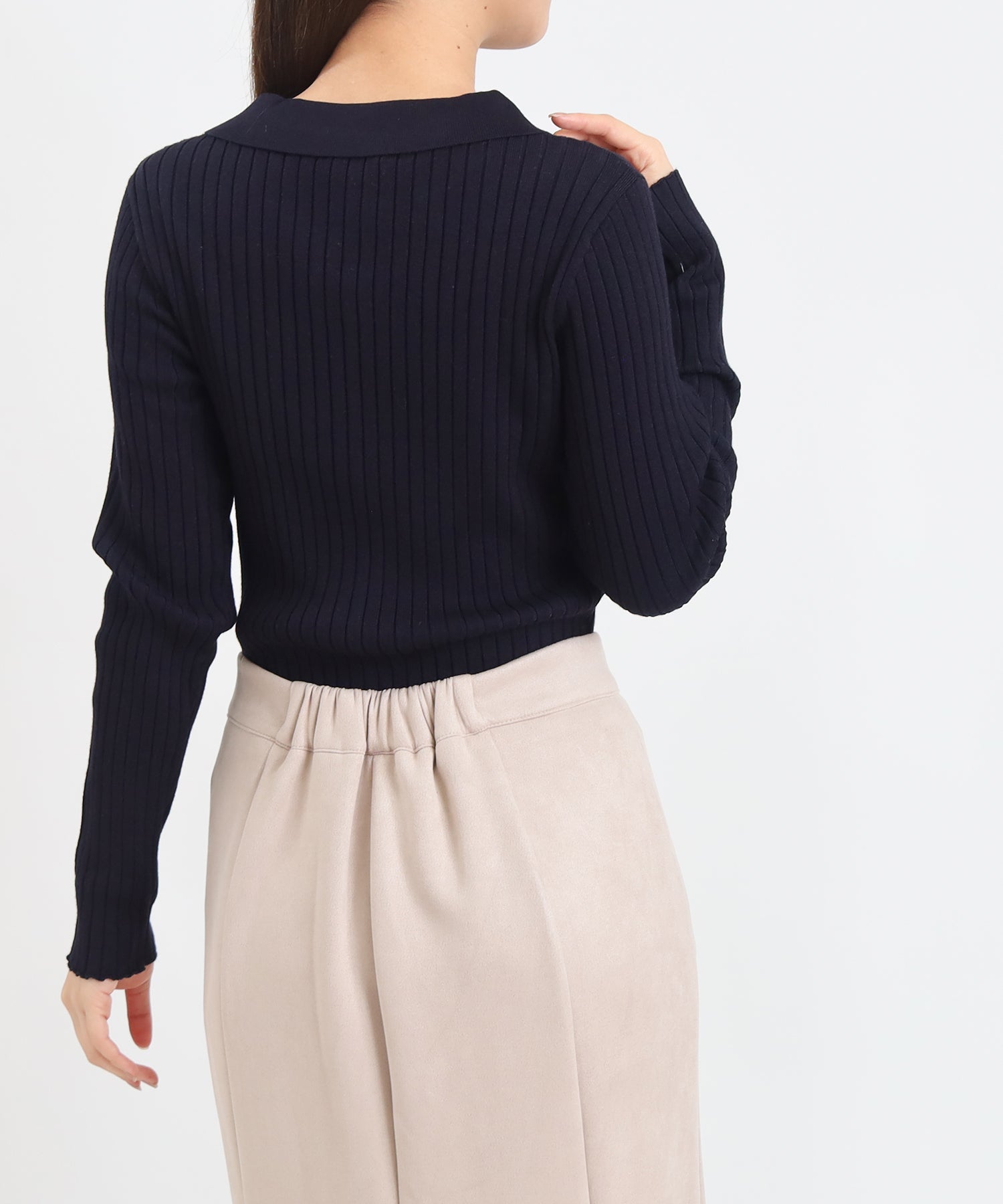 ネイビー model:156 着用サイズ:M